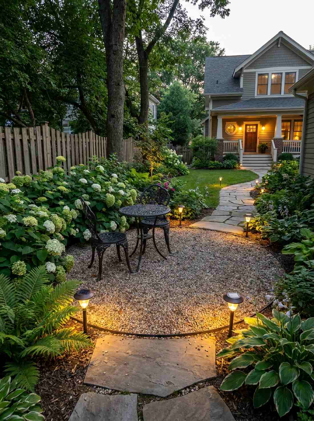 garden path breakfast nook