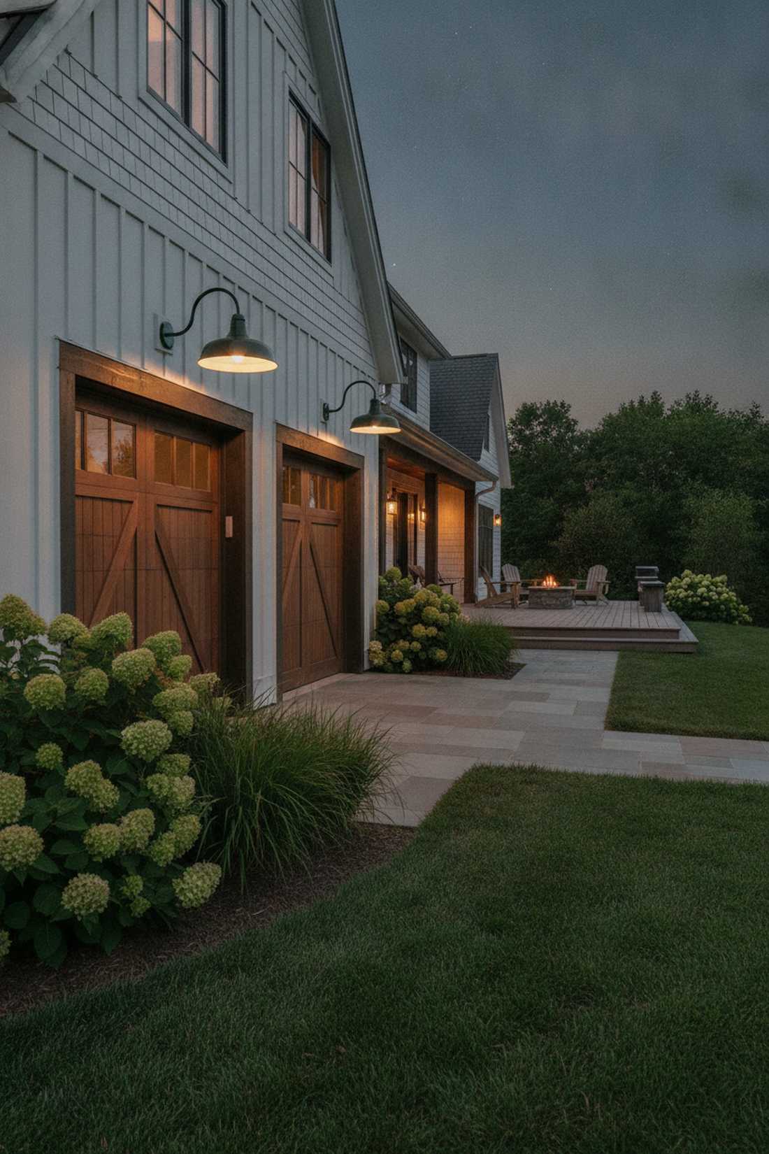 gooseneck barn style led lights