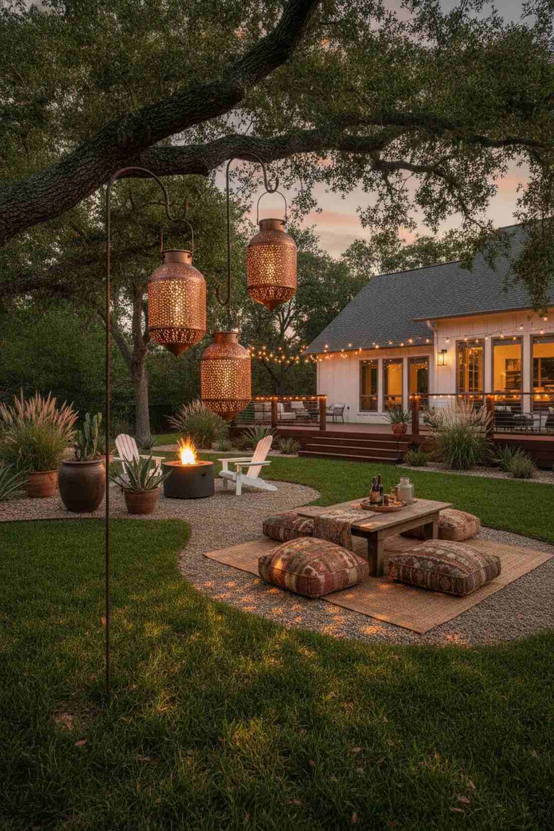 hanging solar lanterns