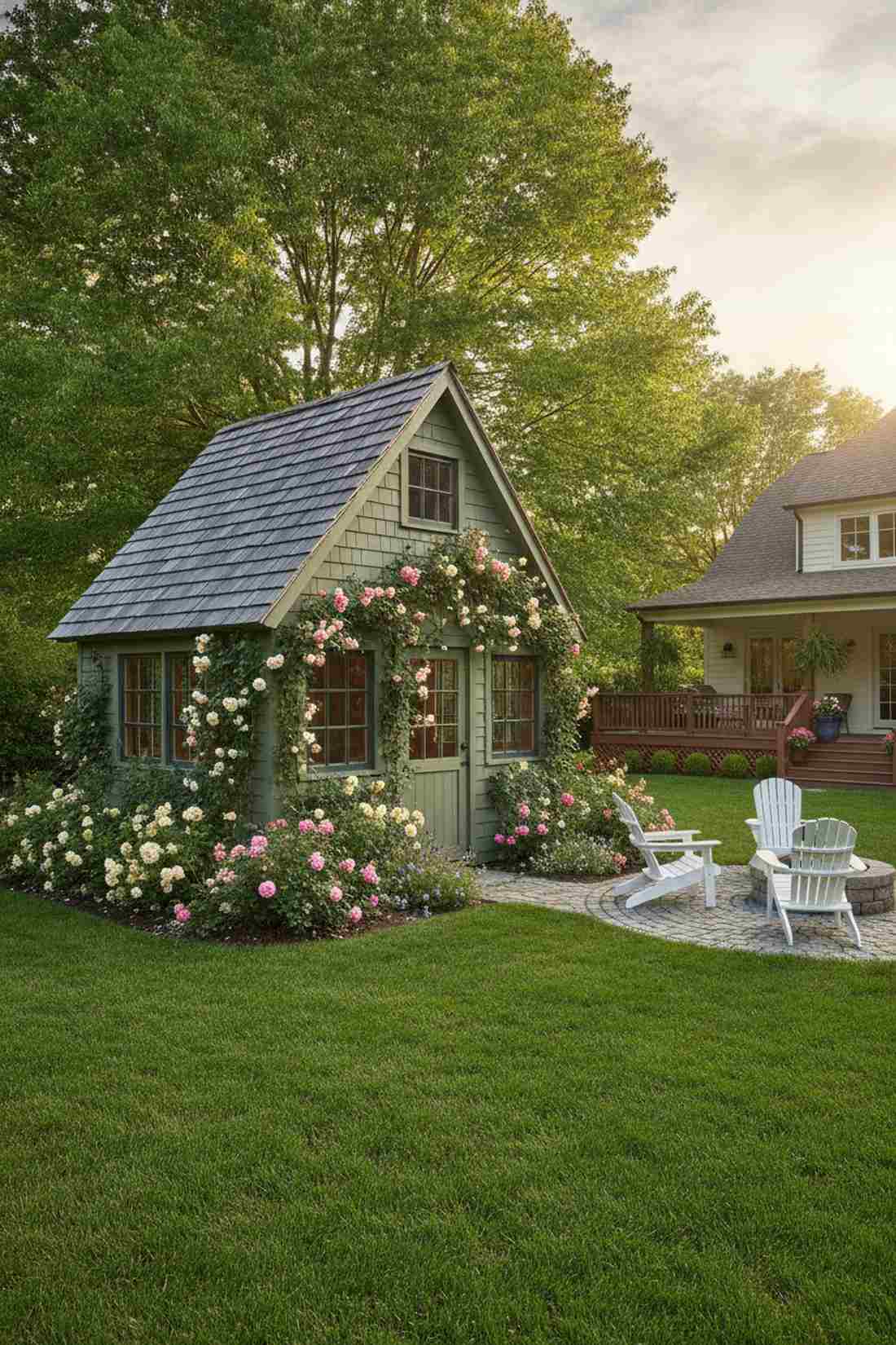 heritage apex roof garden shed
