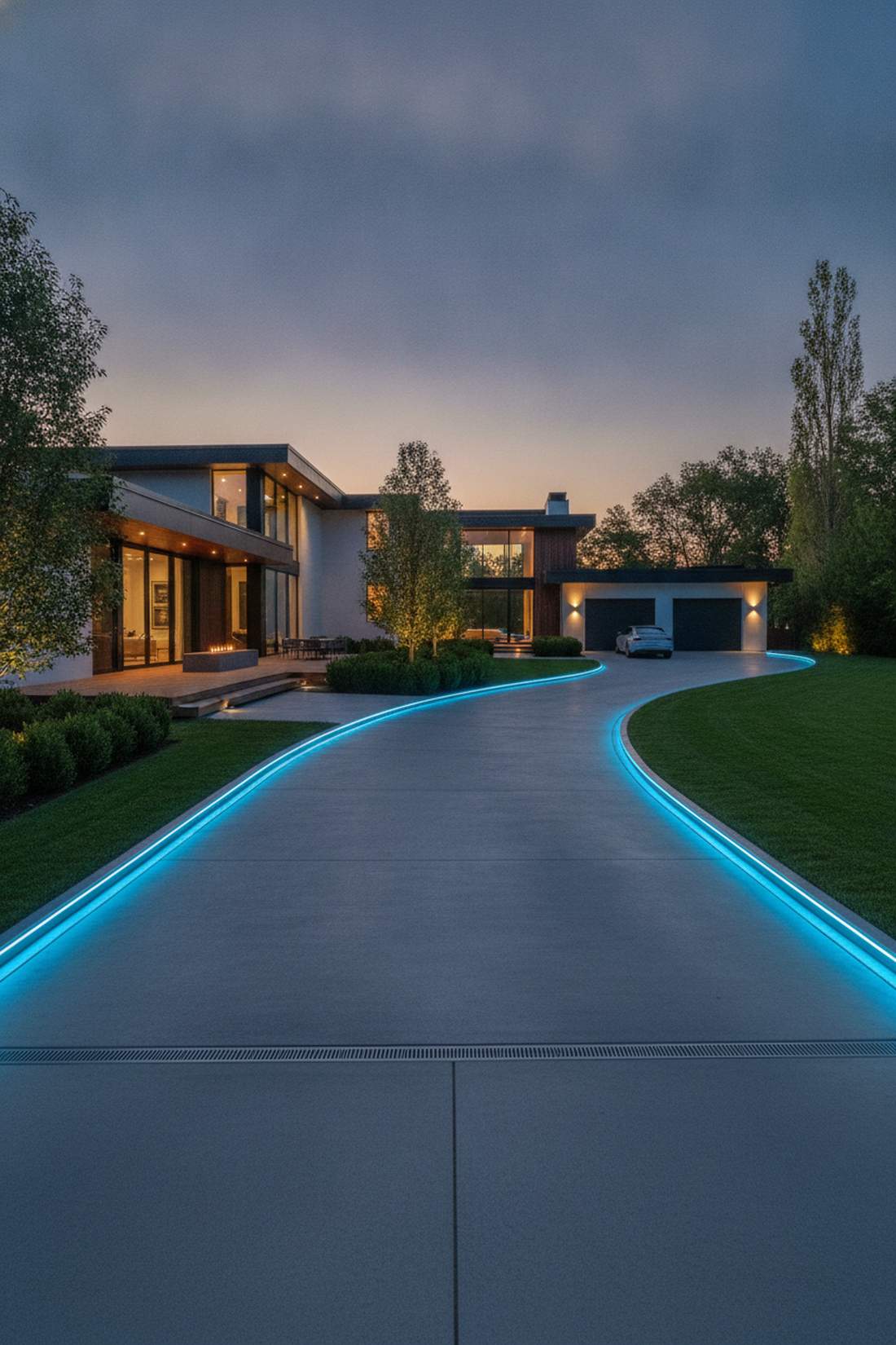 linear driveway strip lighting
