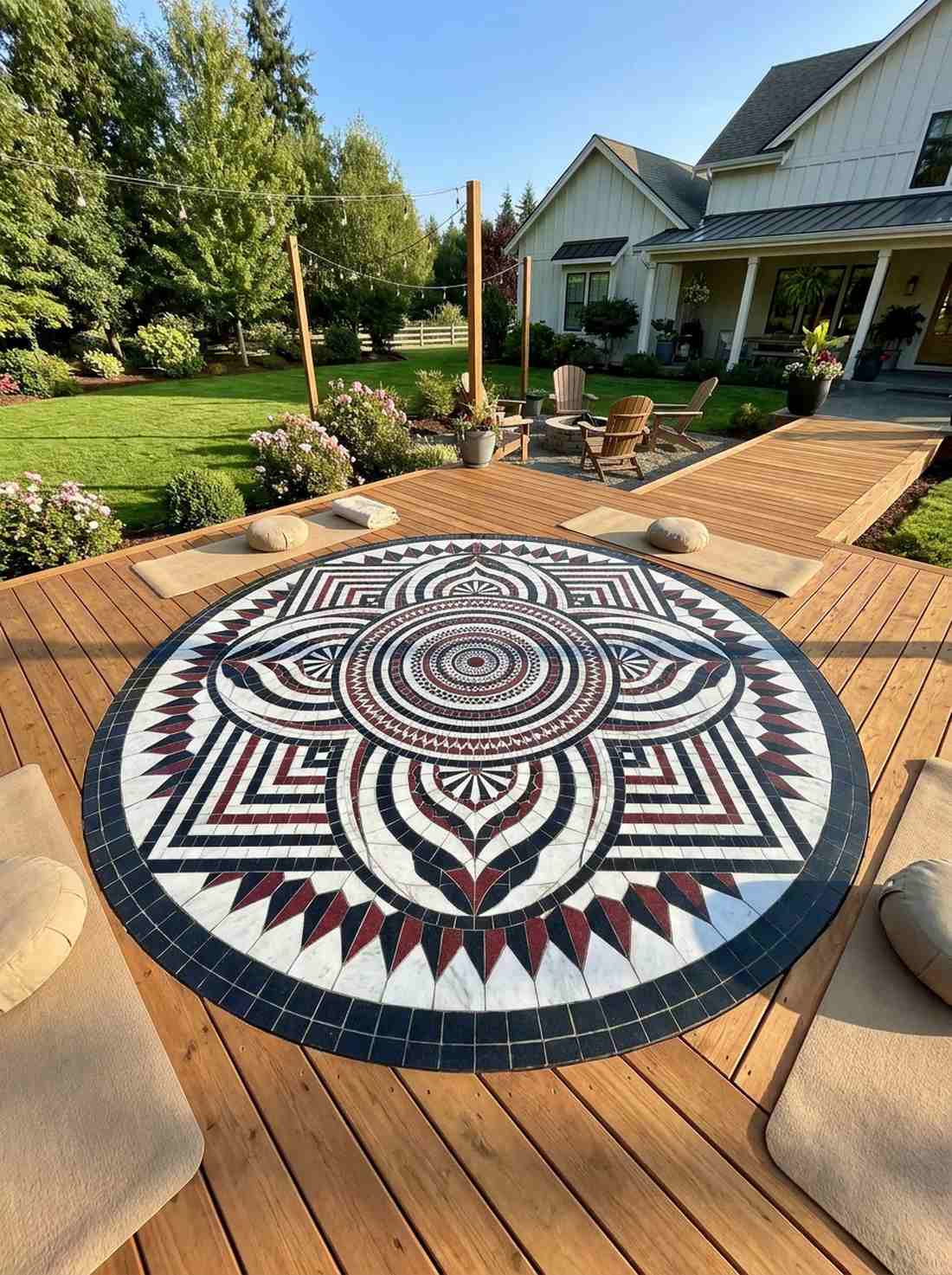 mandala mosaic circle