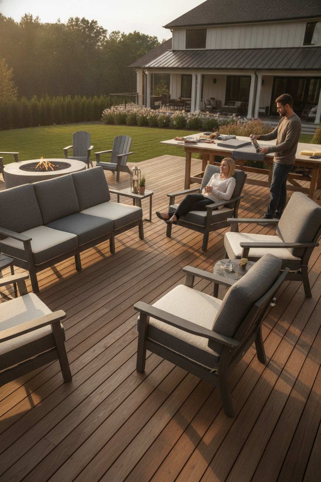 multi density foam layered seat cushions