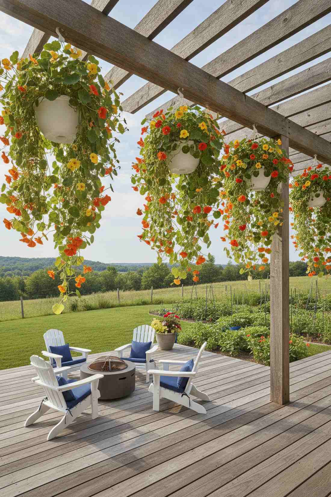 nasturtium vines