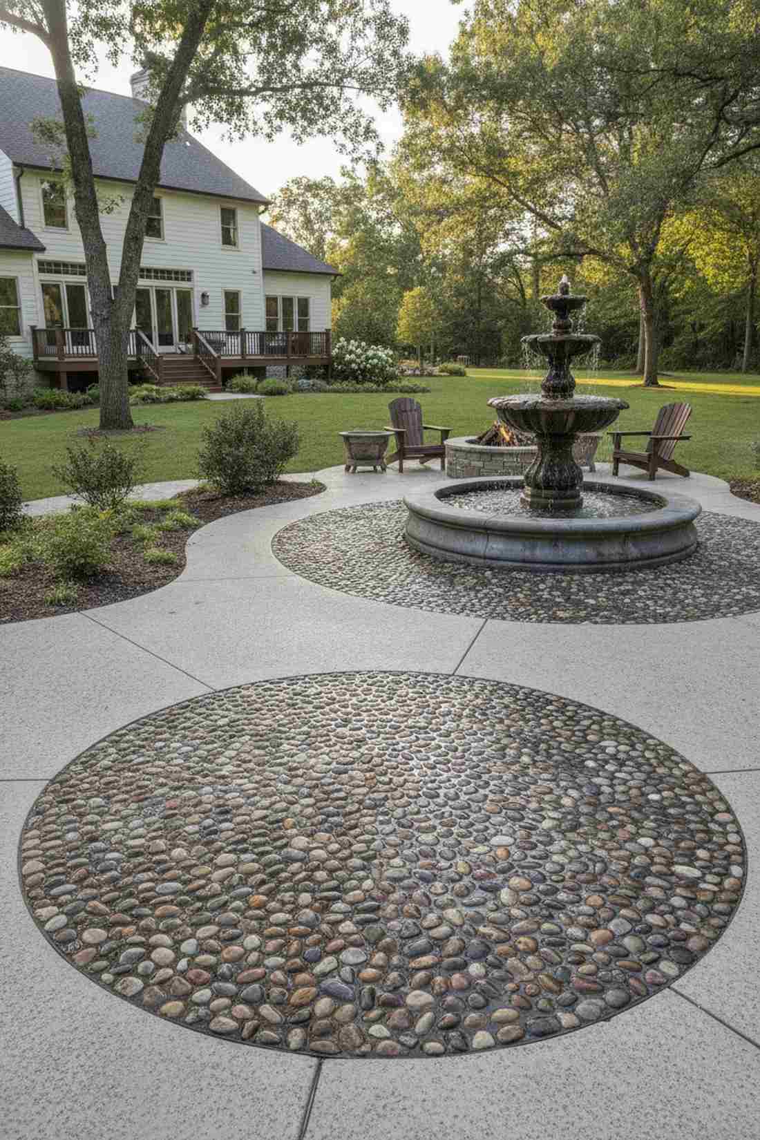 natural stone mosaic insets