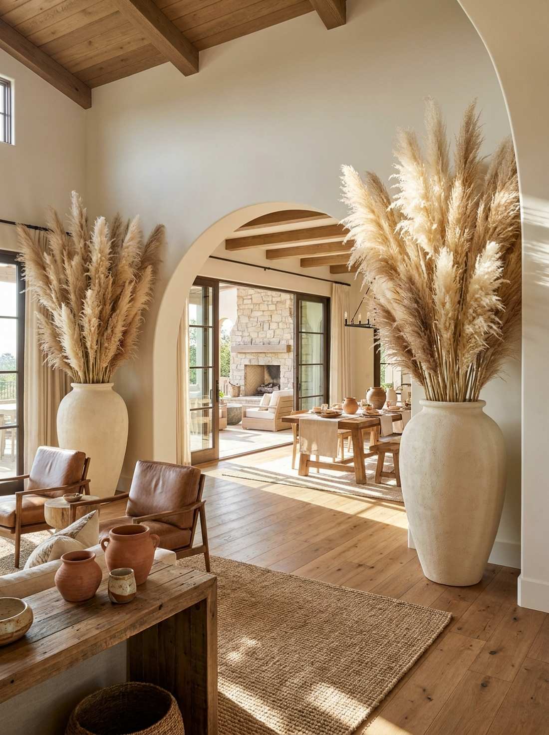pampas grass large arrangements