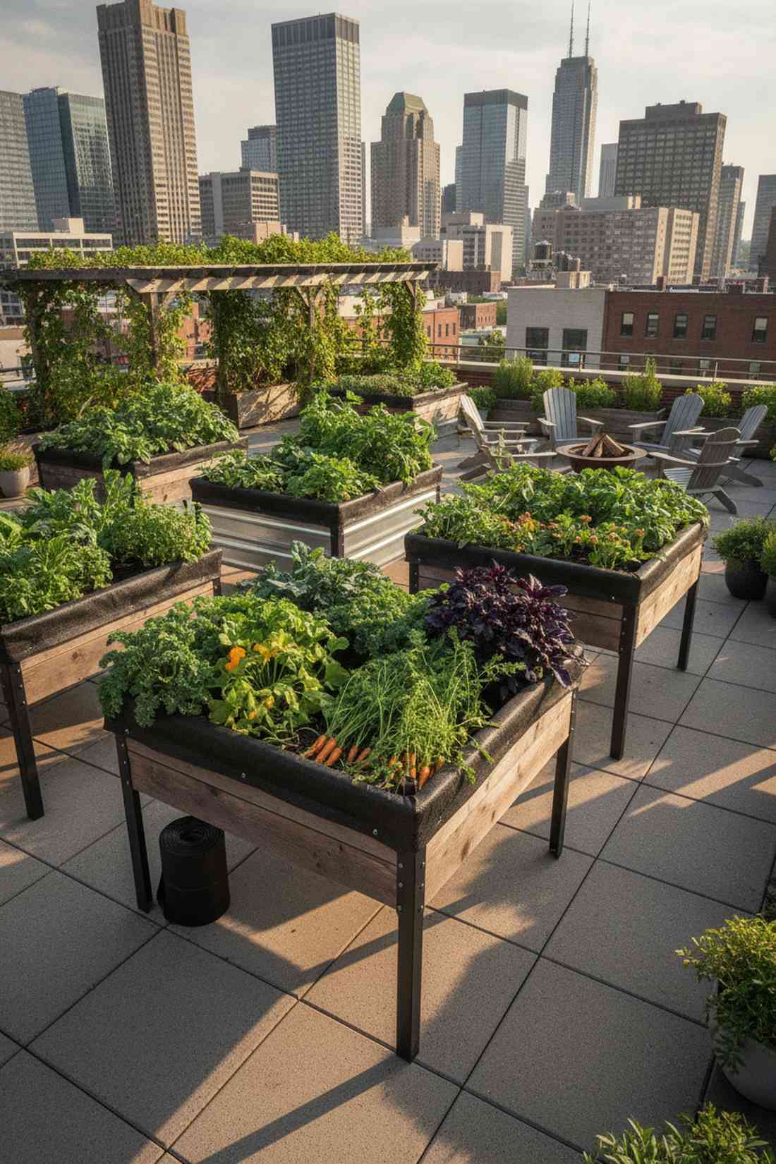 raised bed box gardens