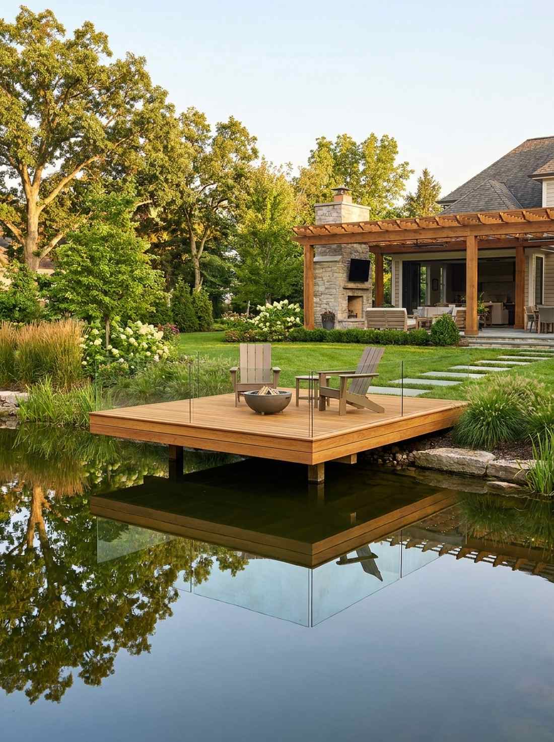 reflection viewing platform