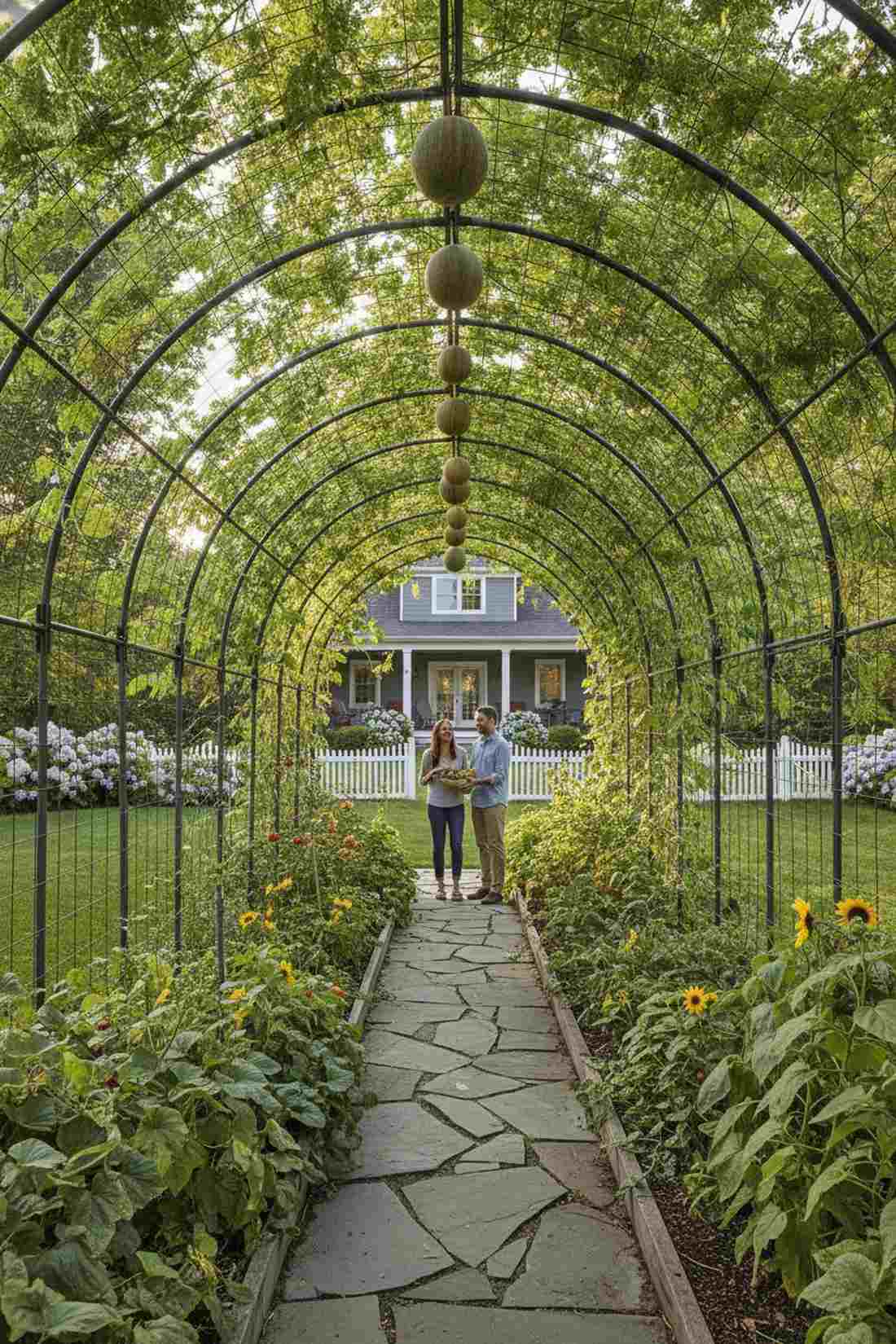 removable a frame trellis