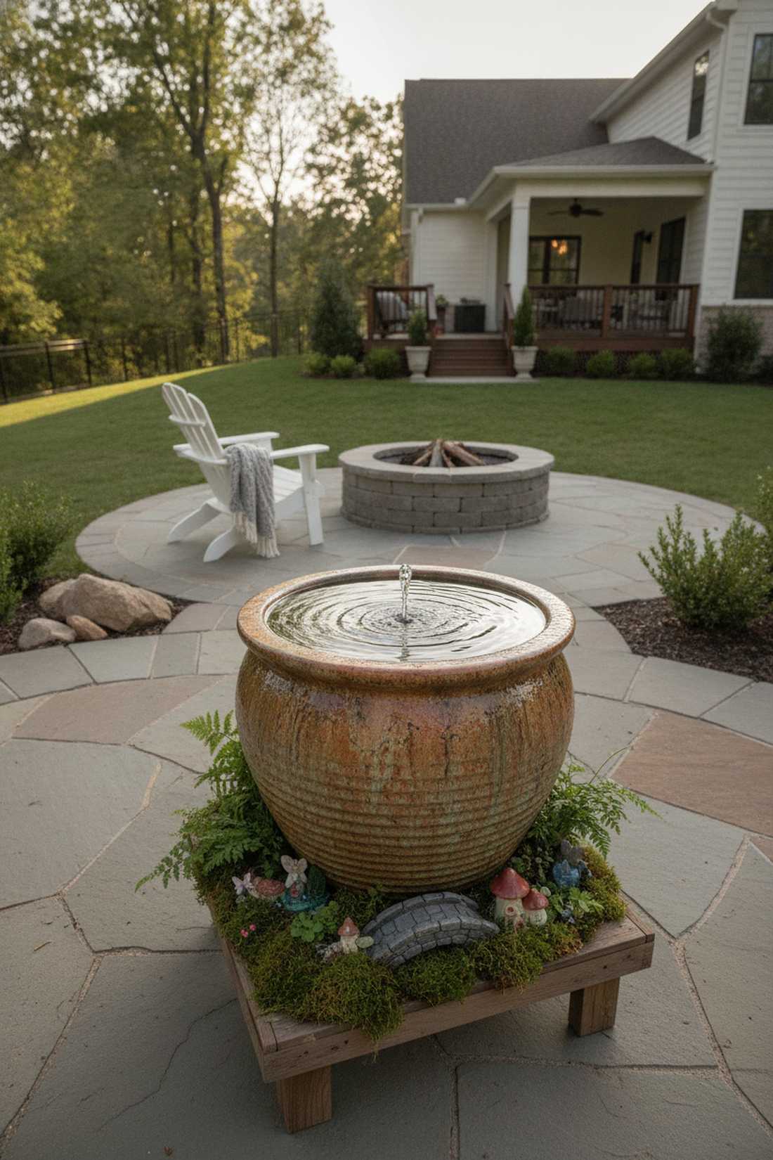 rustica pot with textured finish