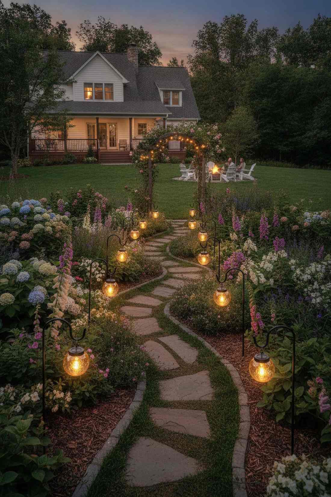 shepherd hook solar lanterns