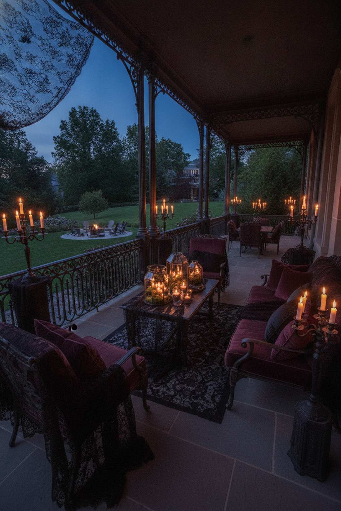 victorian mourning parlor