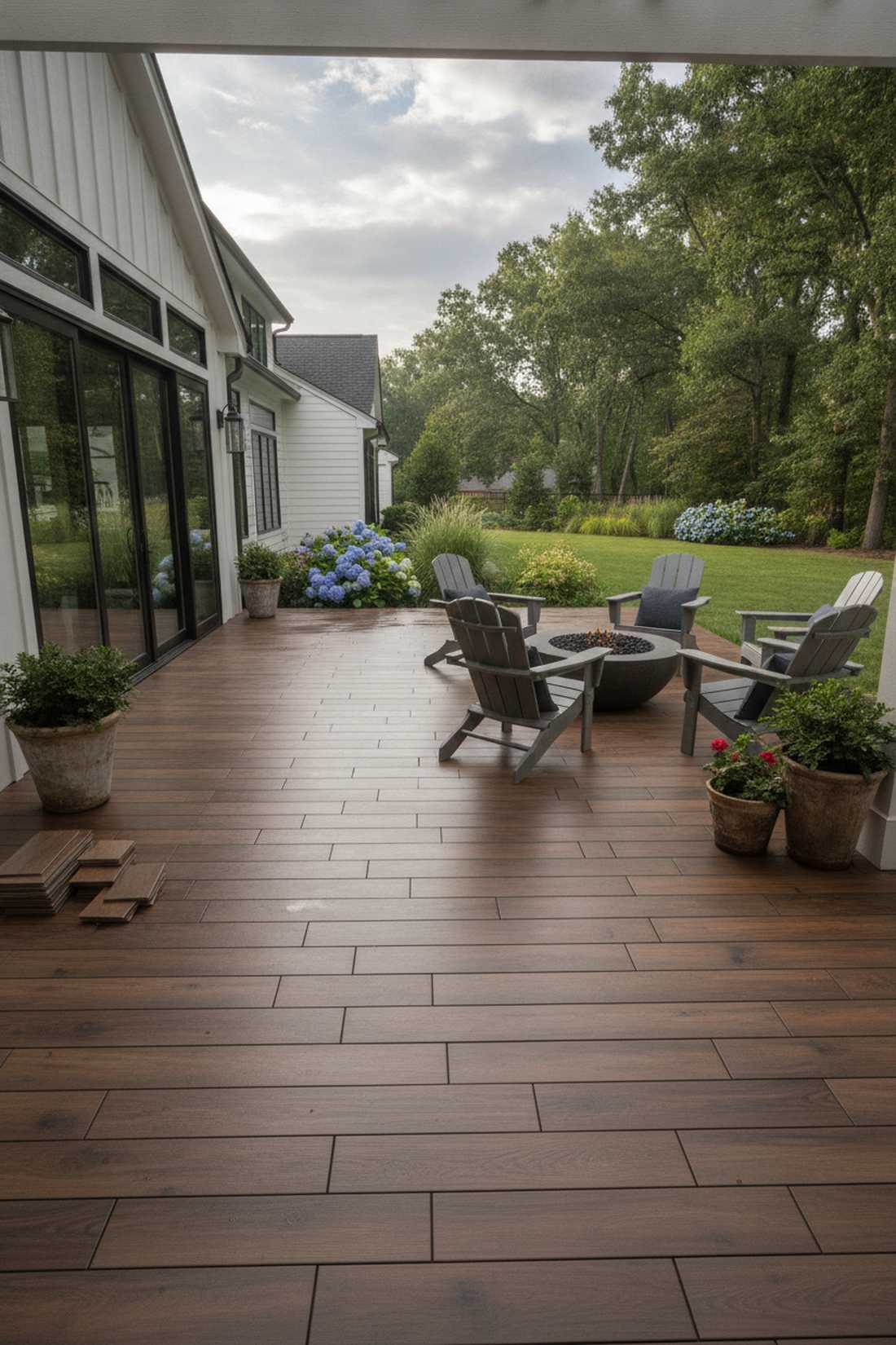 wood look porcelain planks