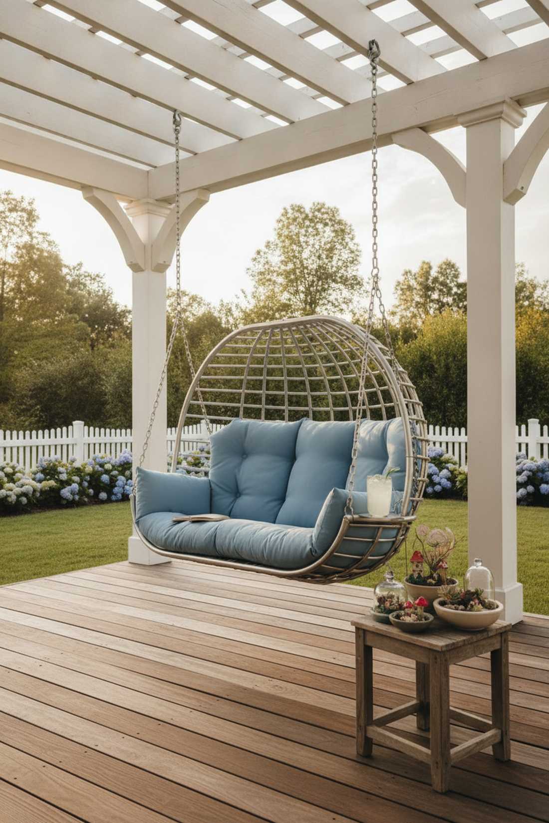 aluminum swing loungers