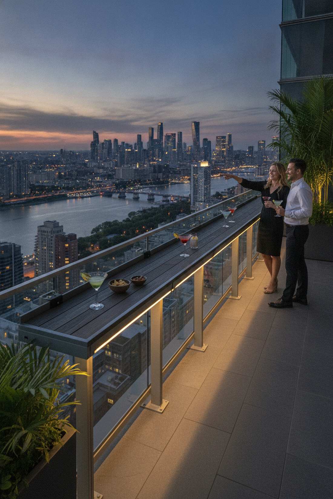 balcony bar tables