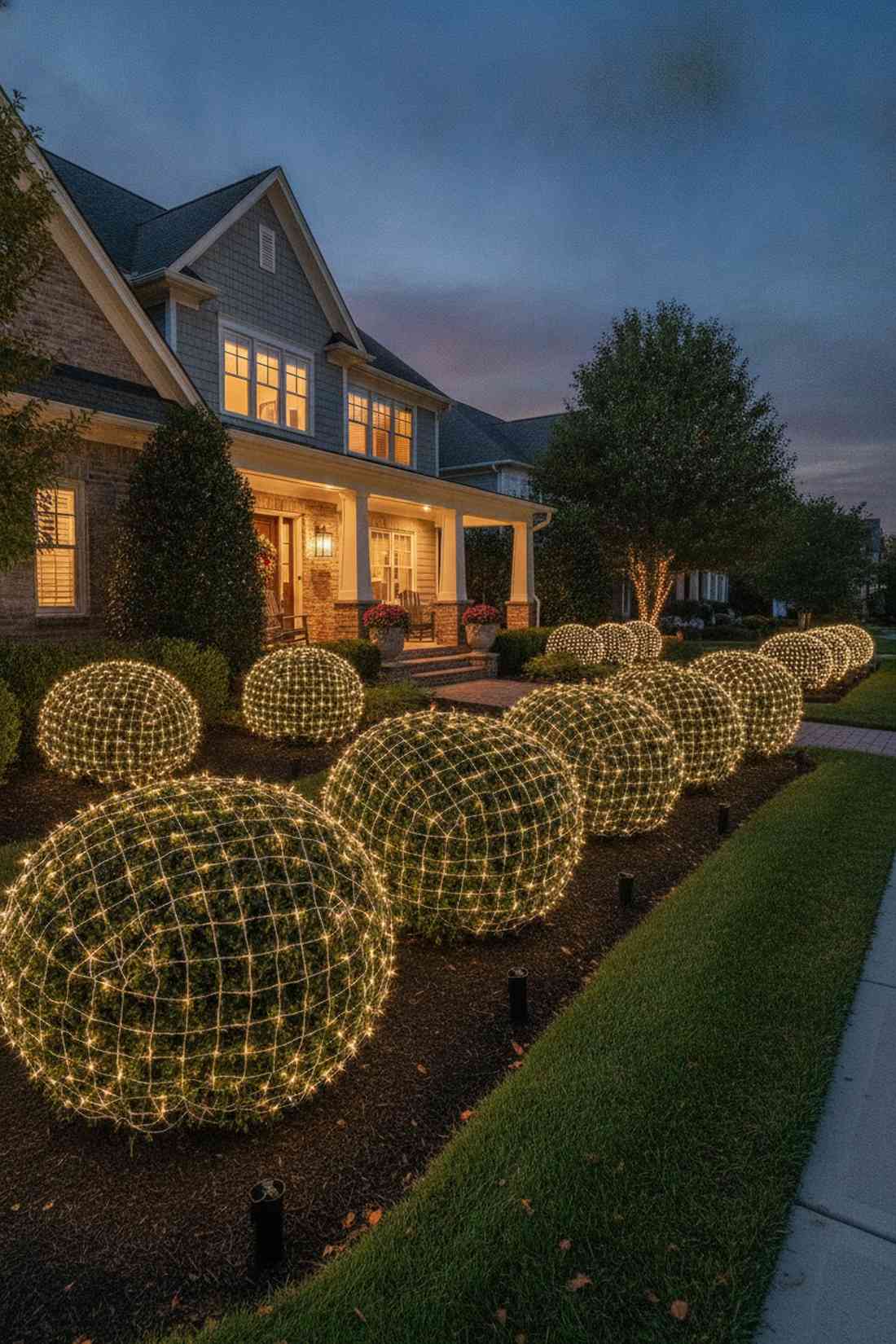 canopy net lighting