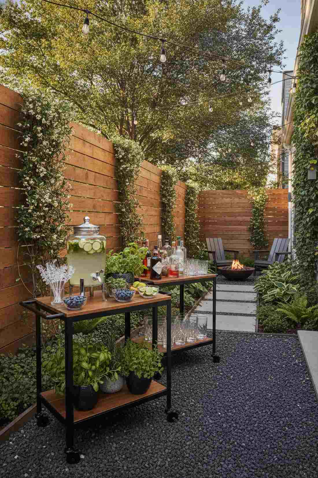 cocktail garden mixology hour