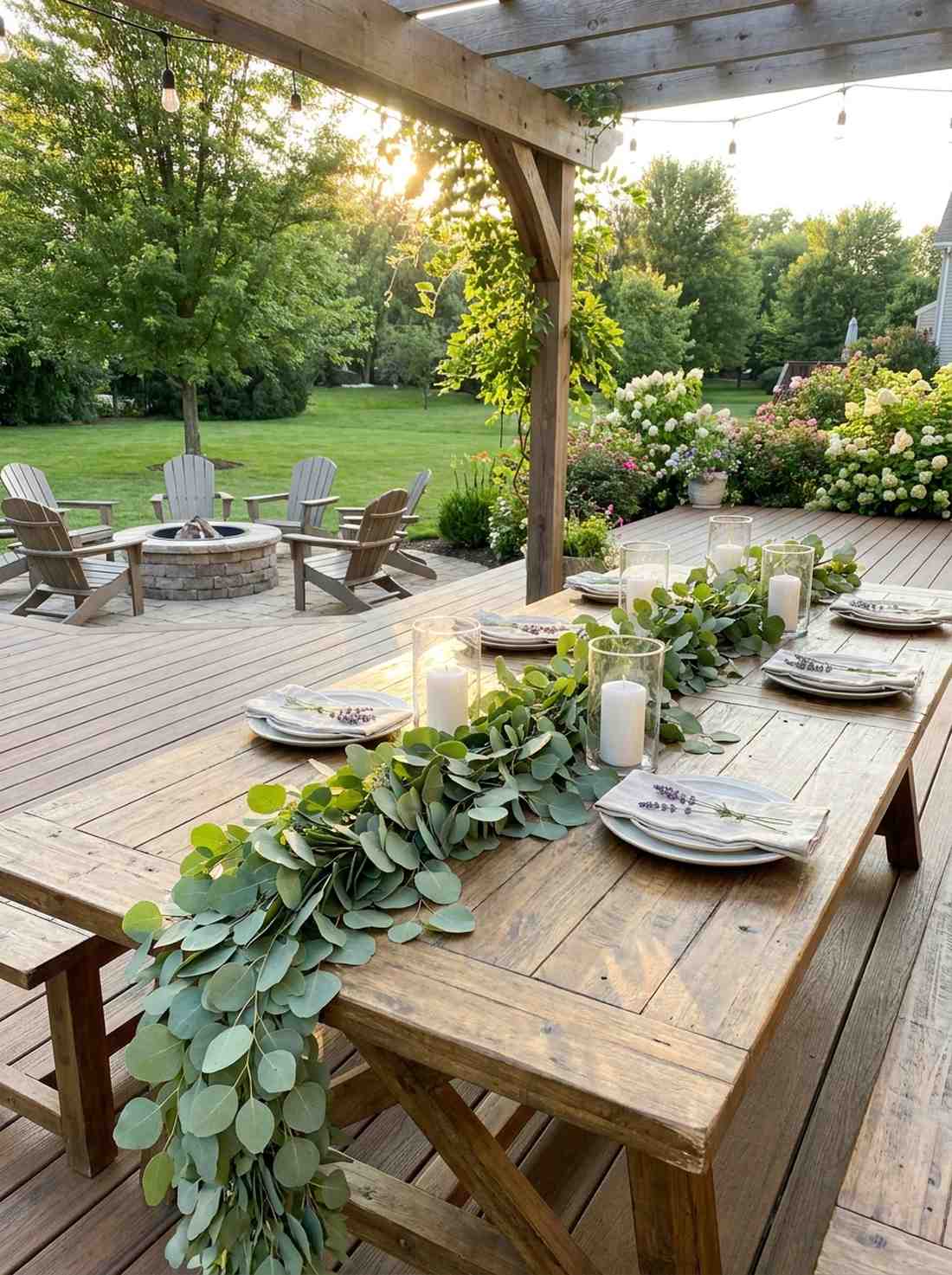 eucalyptus garland accents