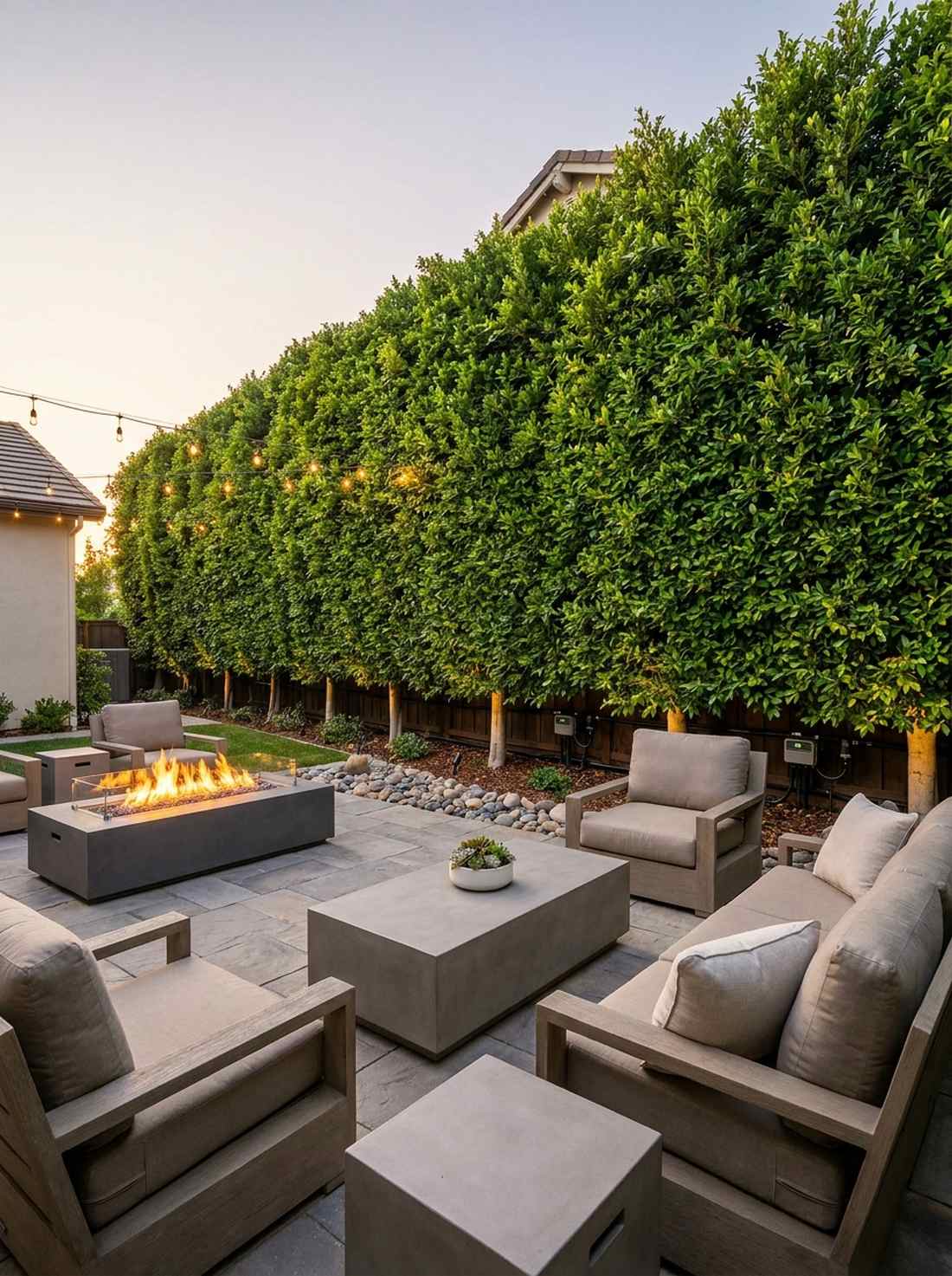 fast growing screening with ficus
