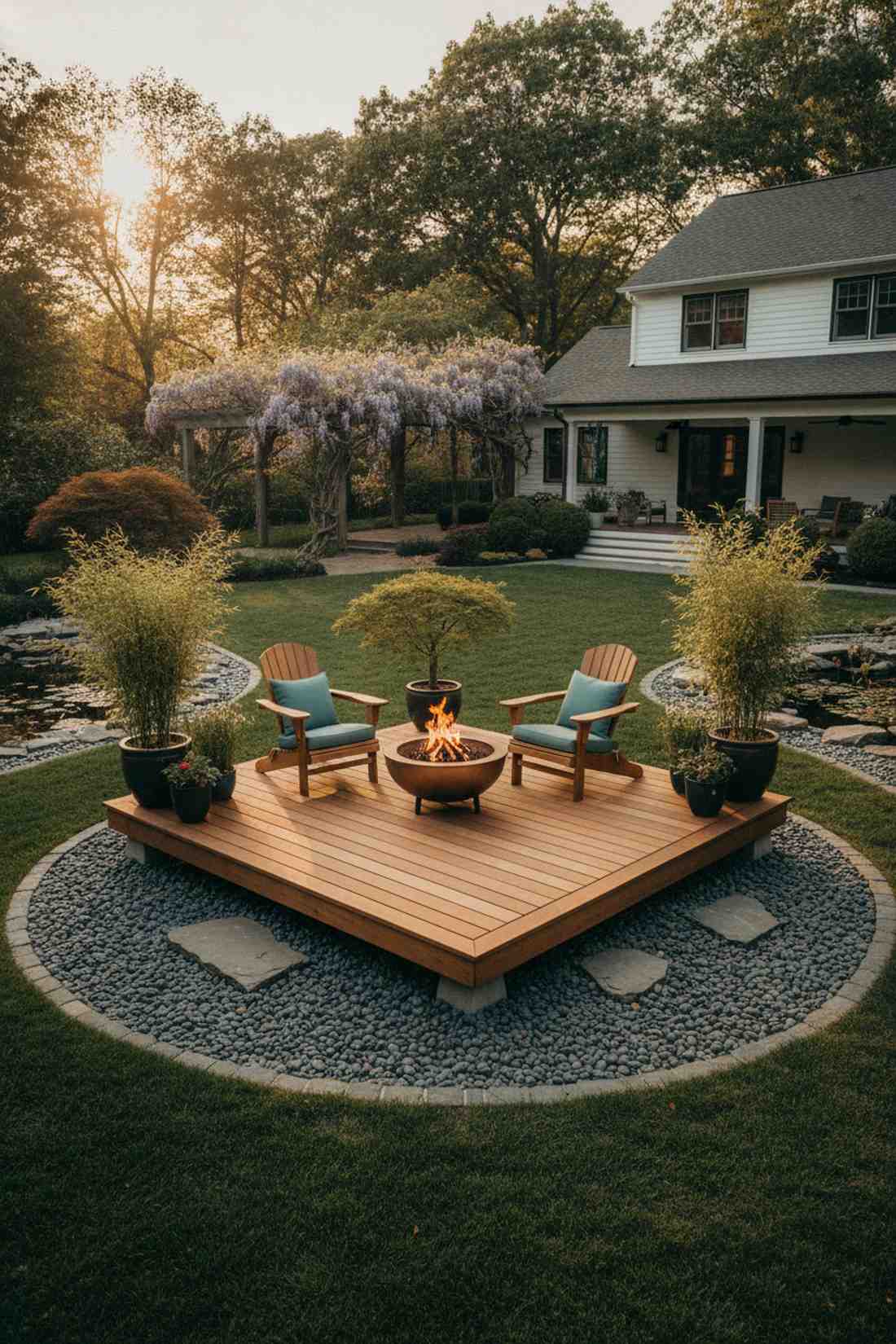 floating island deck