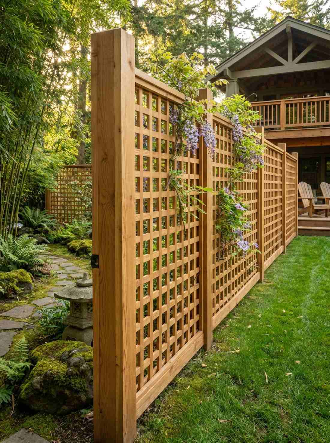 lattice panel gate