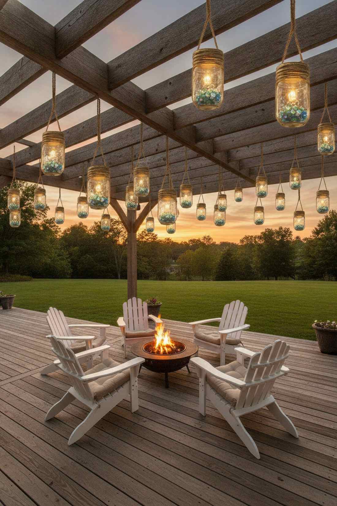 mason jar hanging lanterns