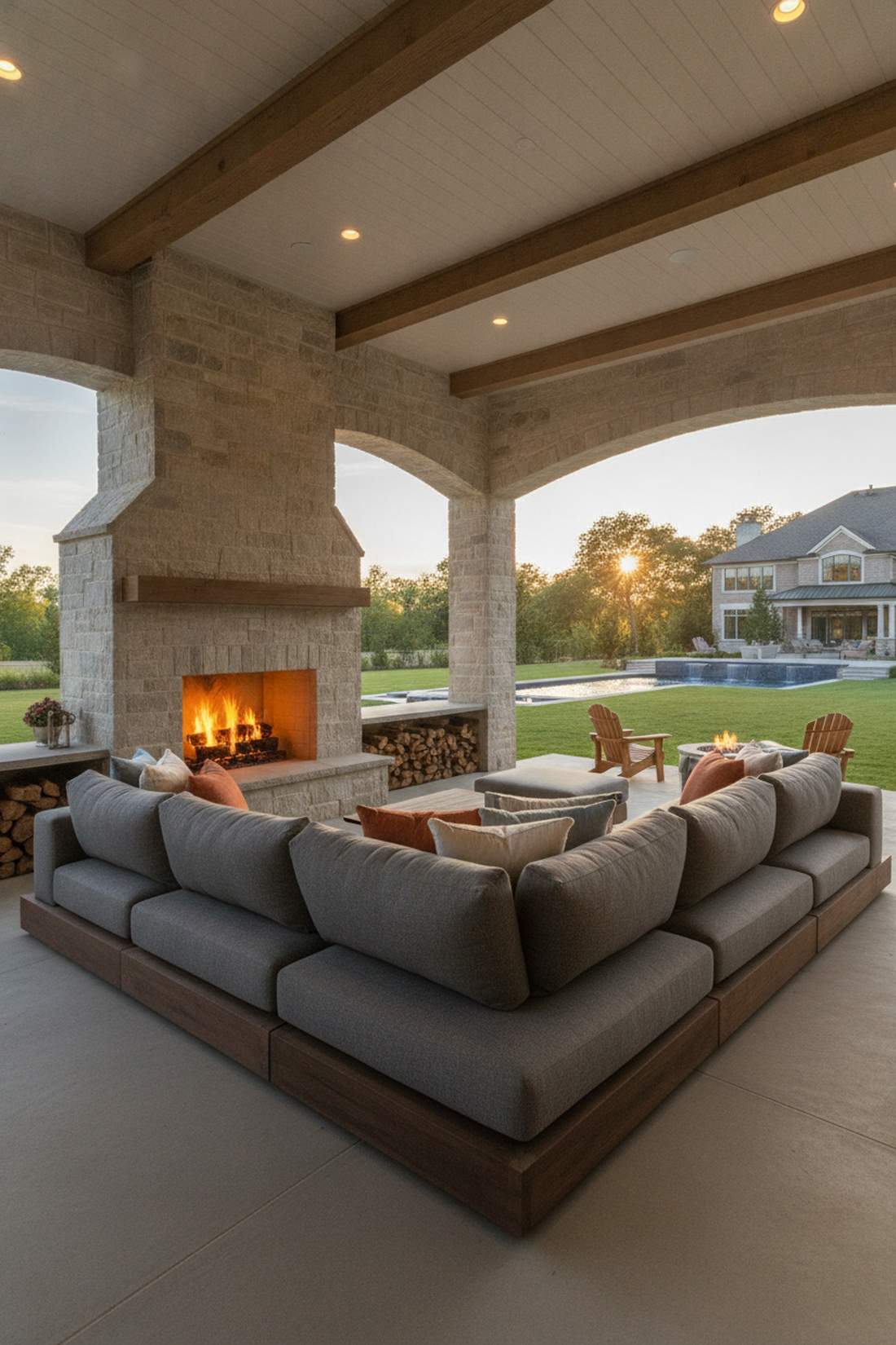 minotti outdoor rivera sectional