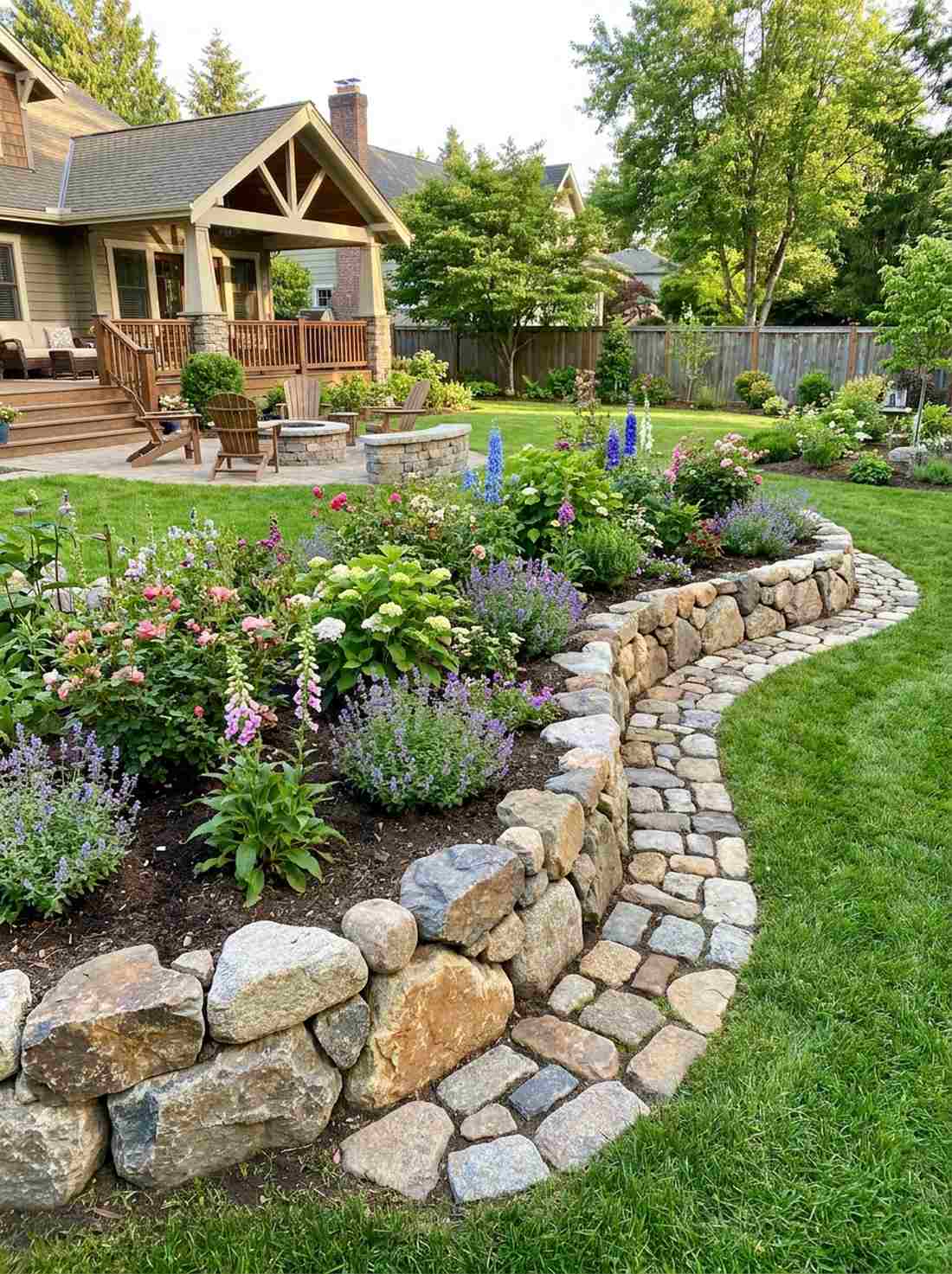 natural stone edging
