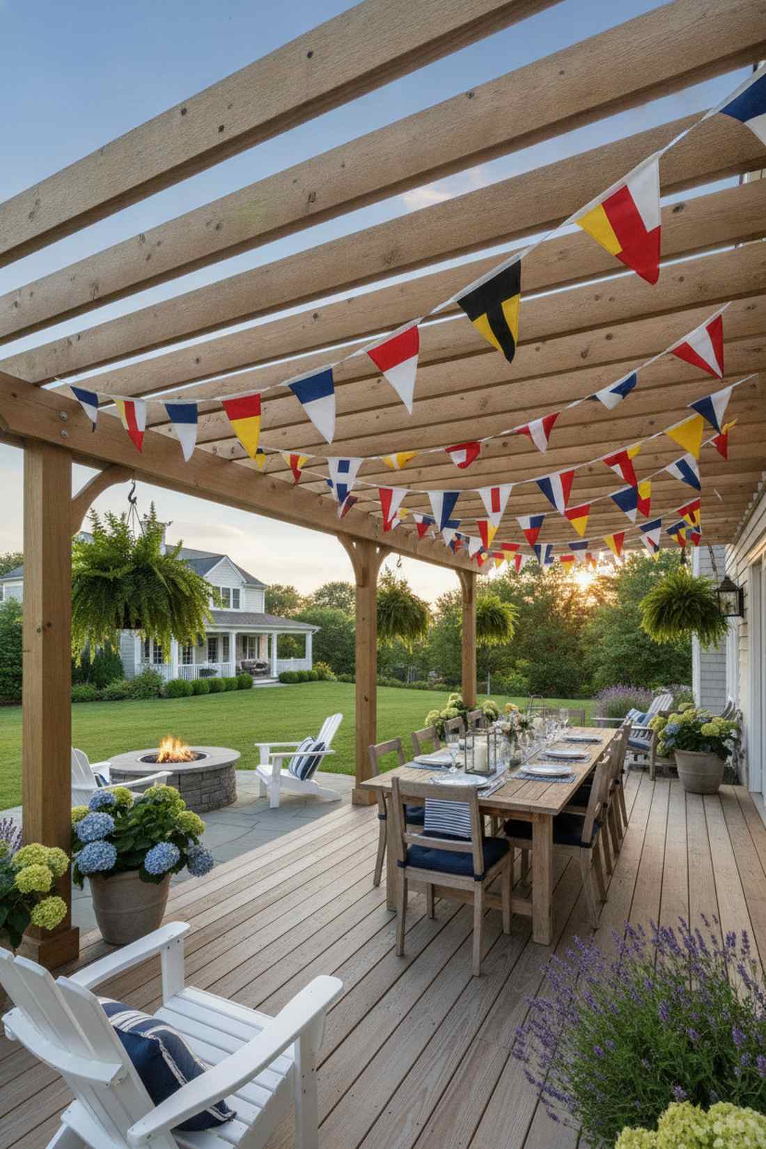 nautical flag bunting