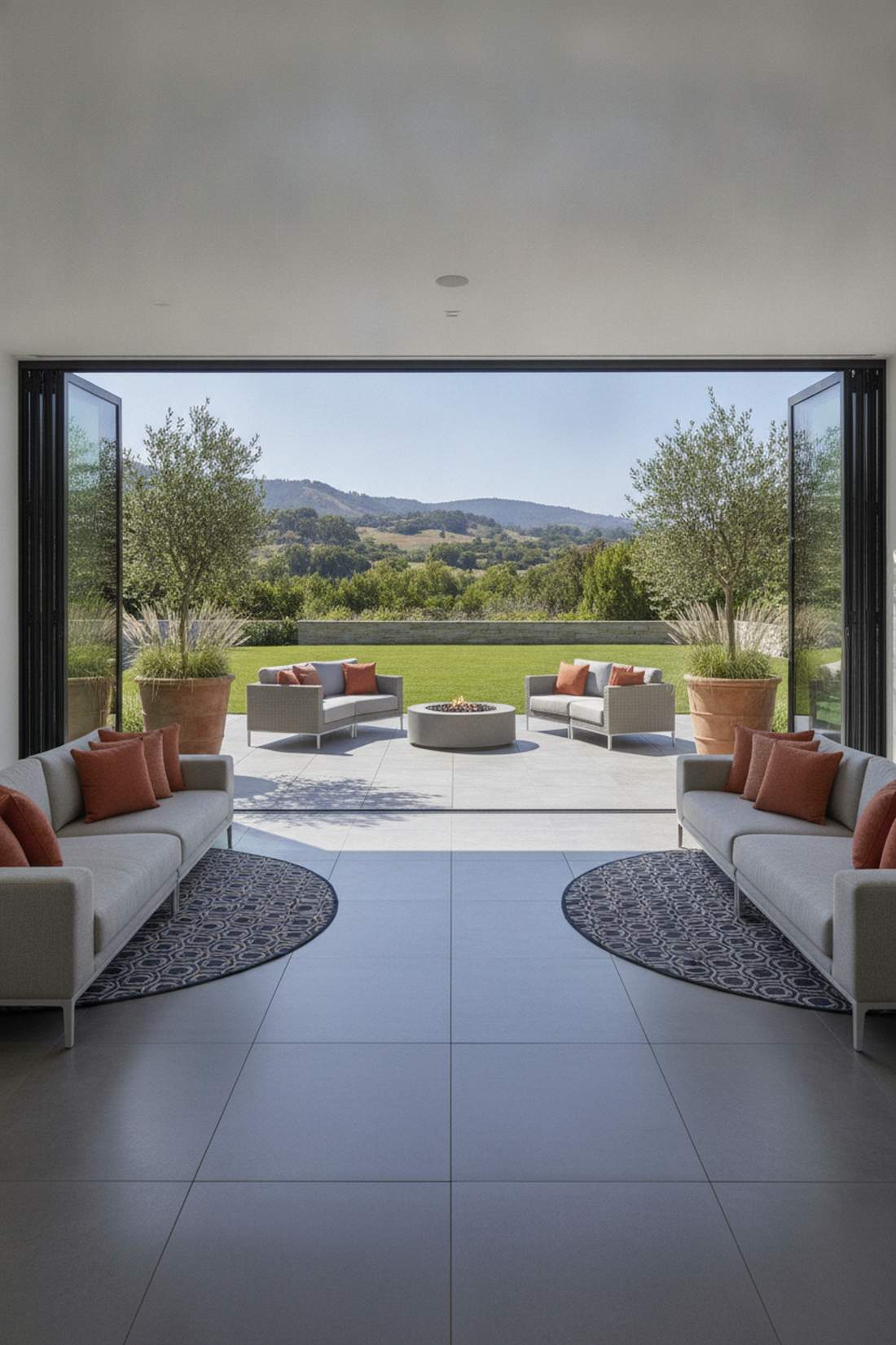 patio garden seamless transition