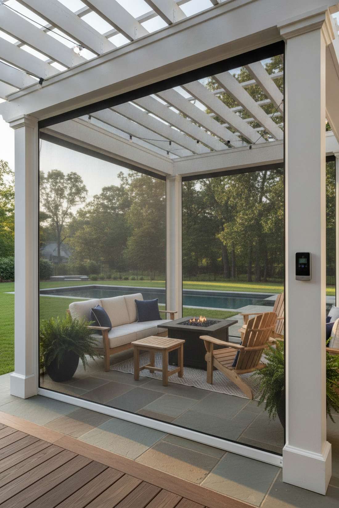 retractable screen system