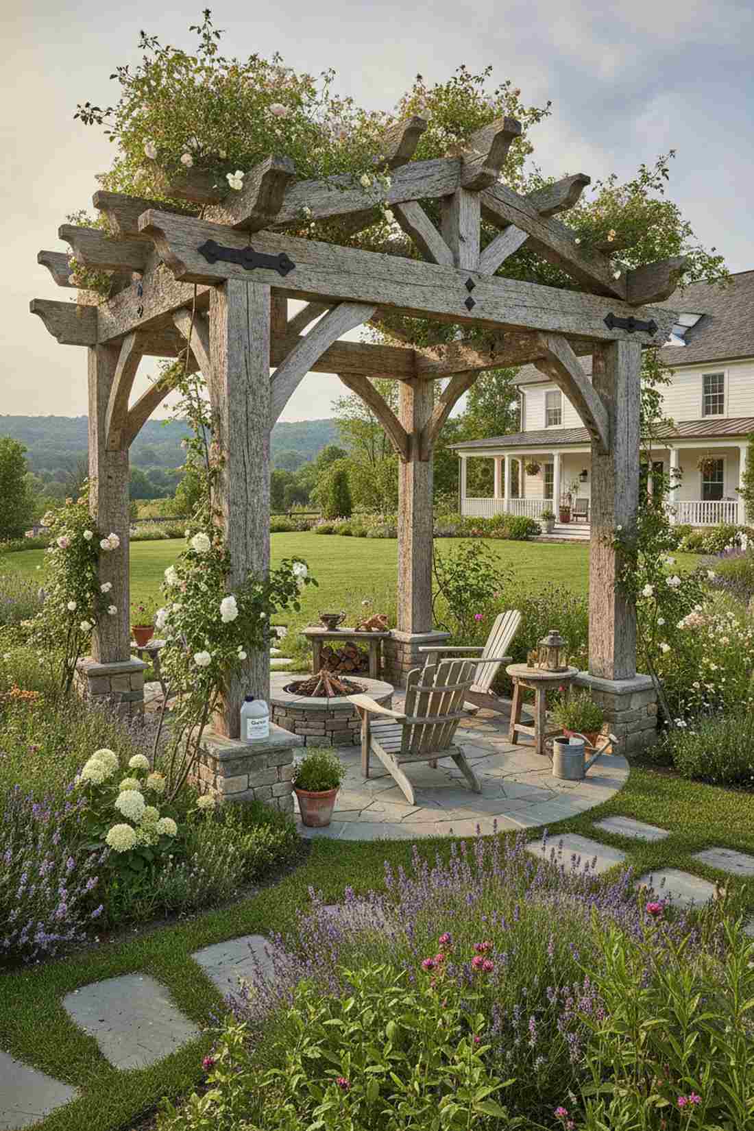 rustic weathered timber design