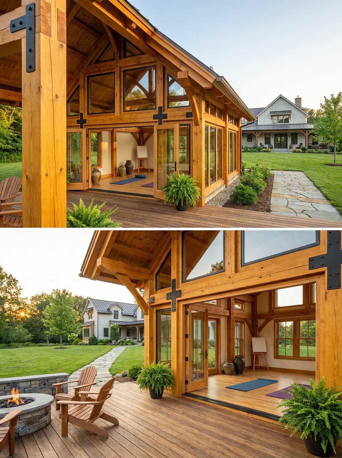 timber frame garden studio