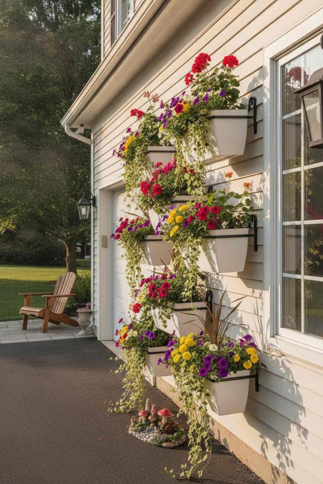 window box vertical array