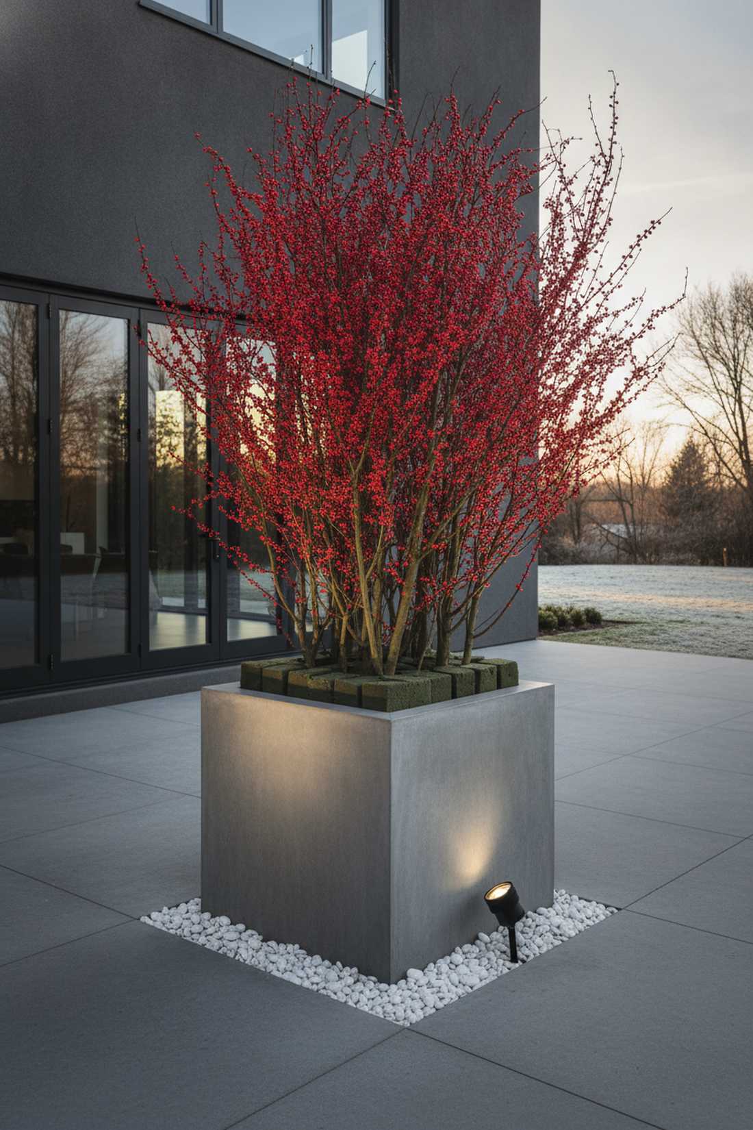 winterberry holly deciduous display