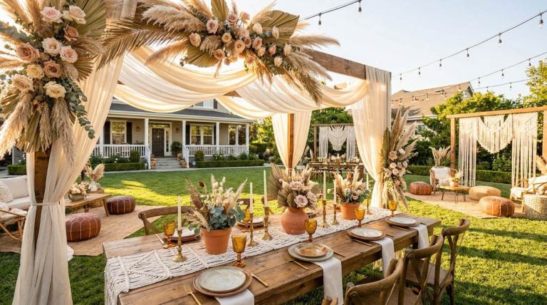 135 boho wedding decorations vertical