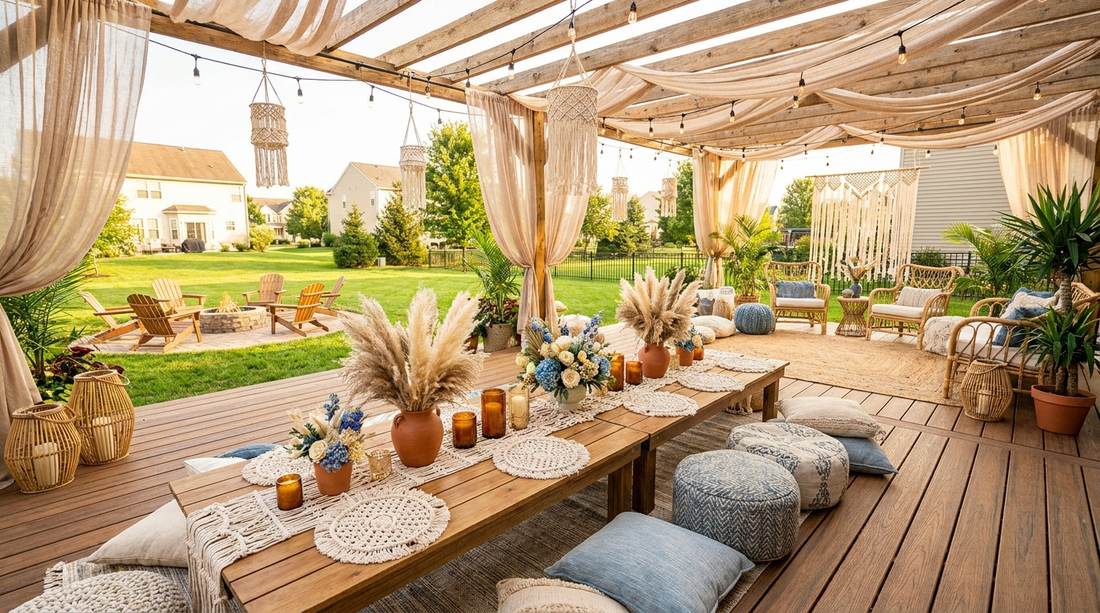 136 boho decorations party vertical