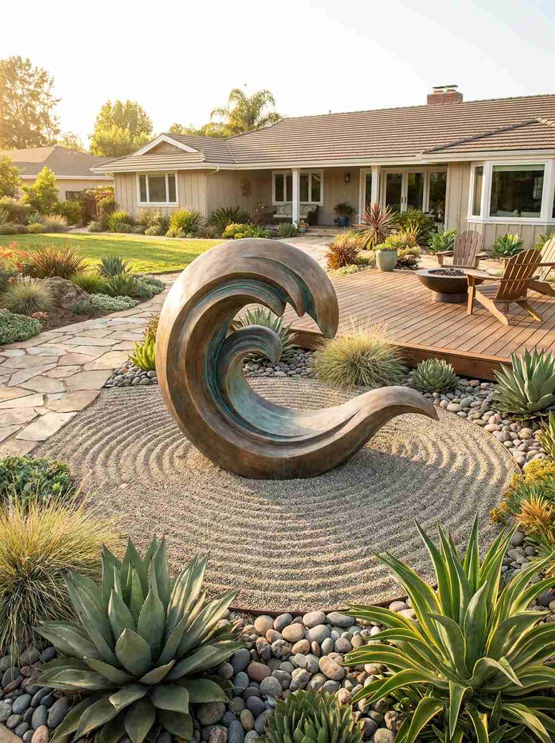 abstract wave form