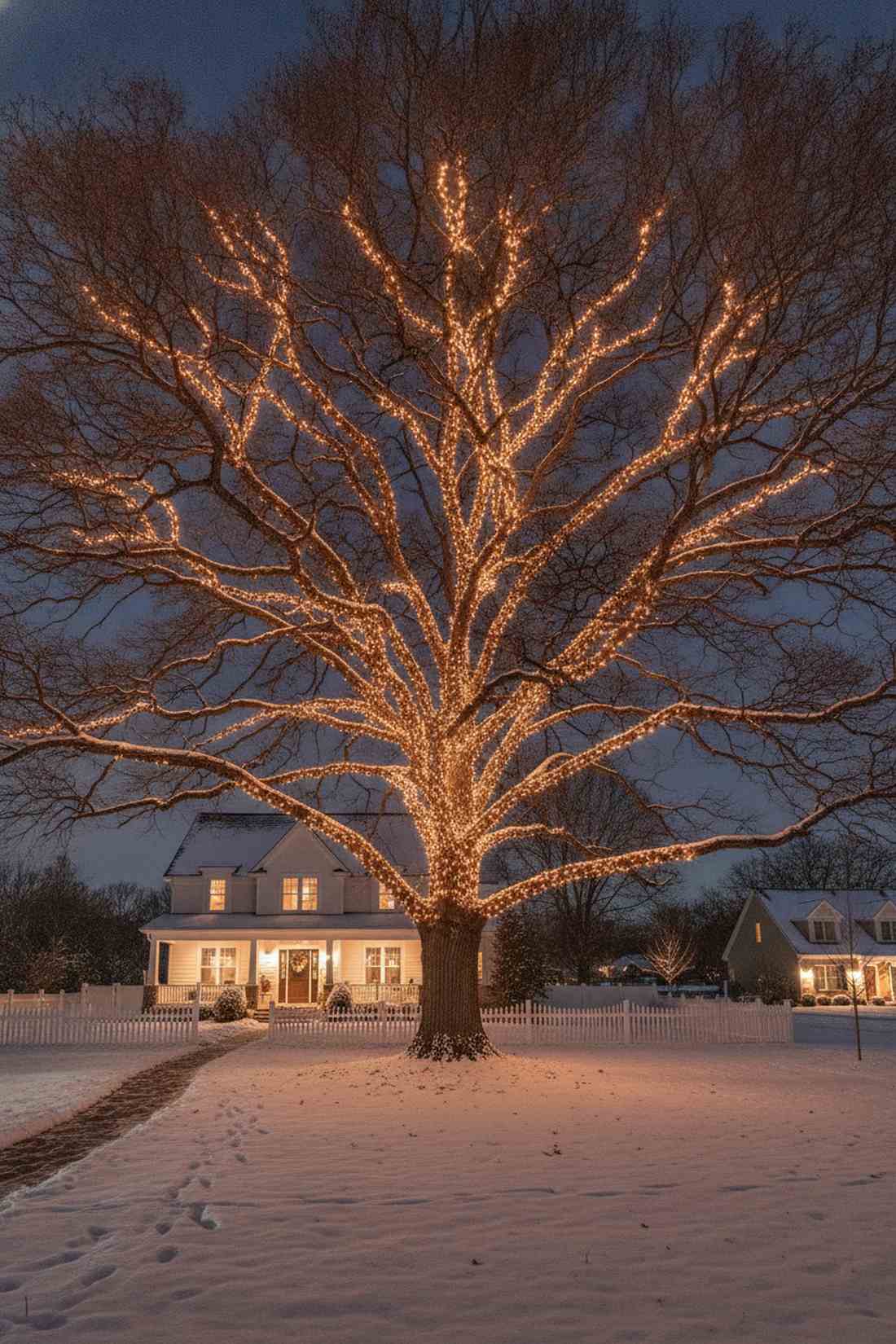 bare branch outlining