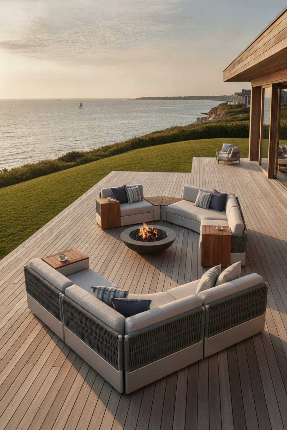 bb italia outdoor ray modular sofa