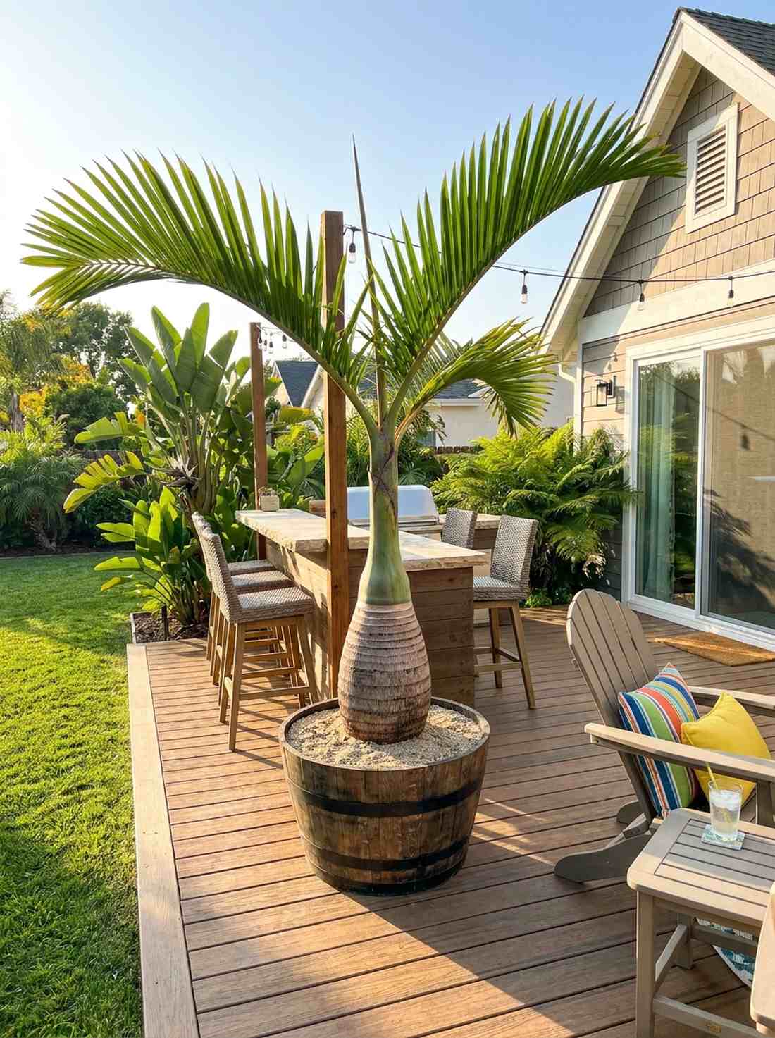 bottle palm hyophorbe lagenicaulis