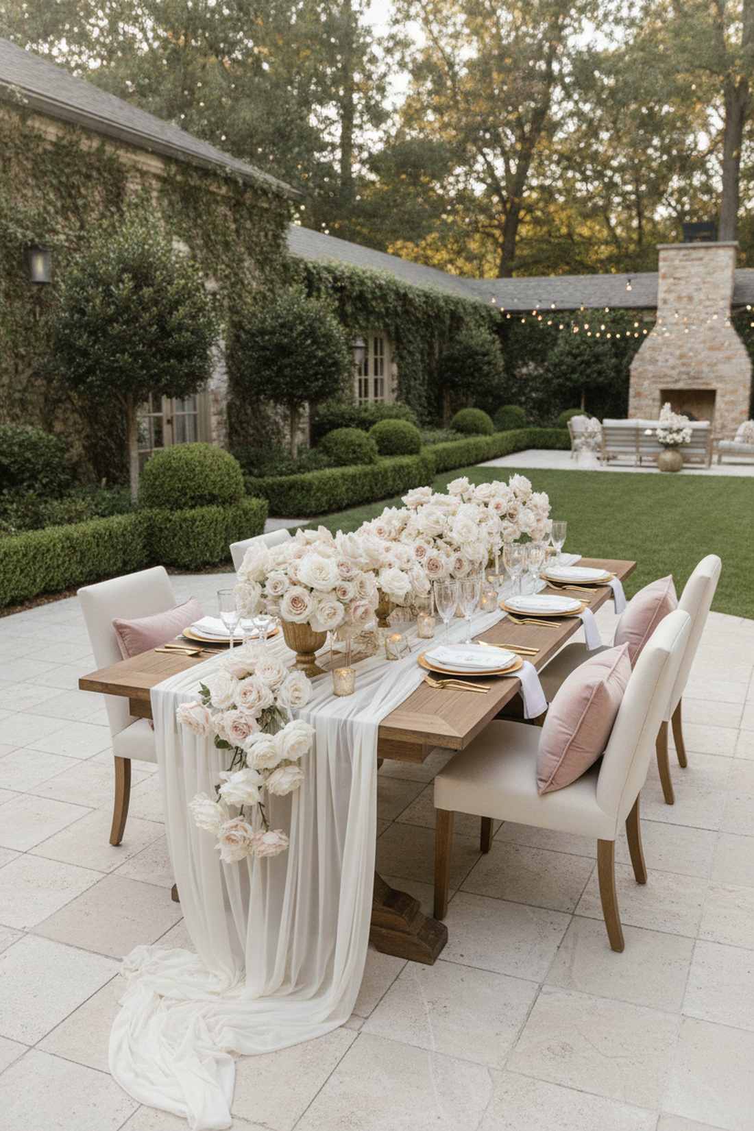 champagne and roses celebration