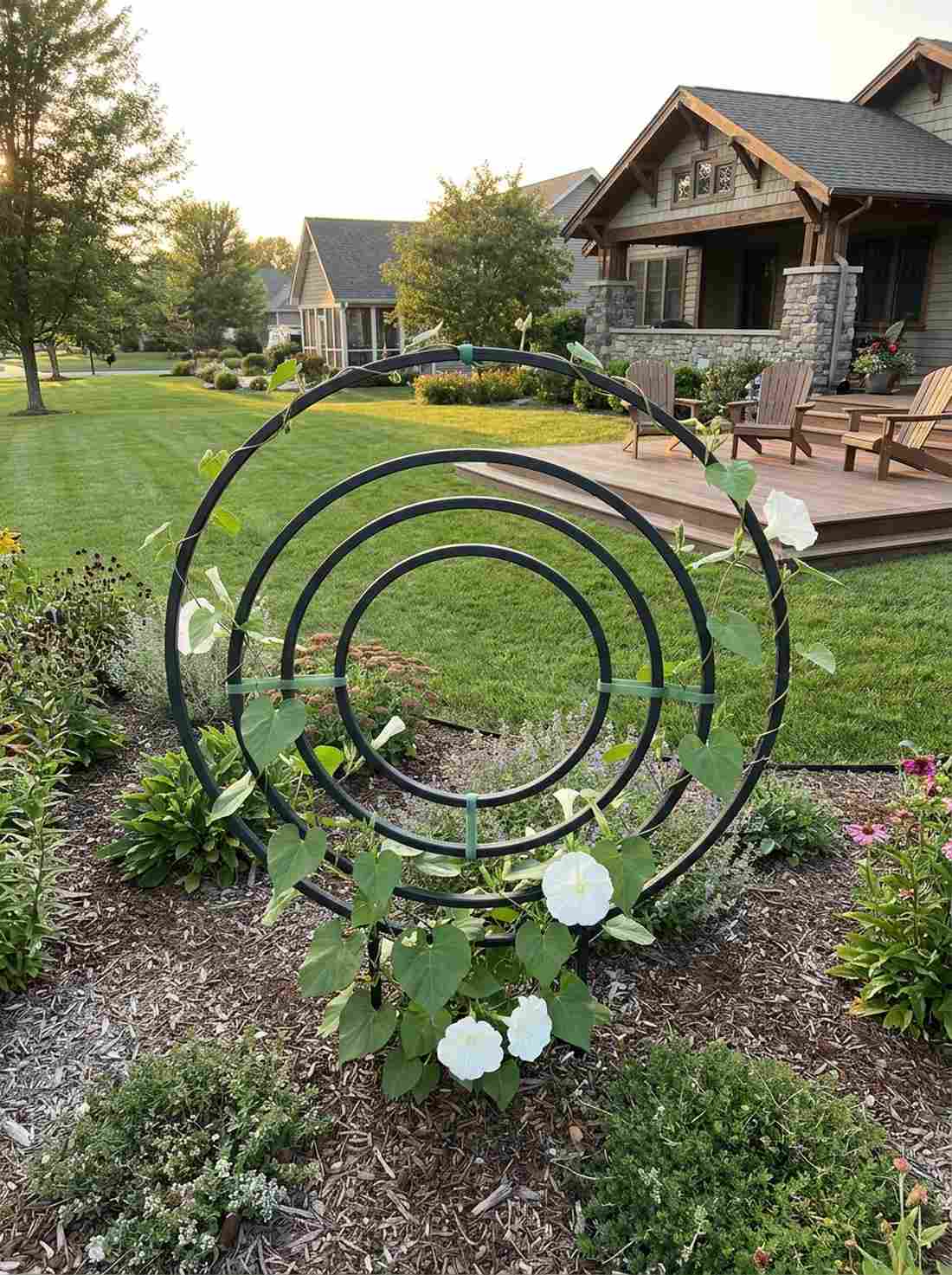 circular ring trellis