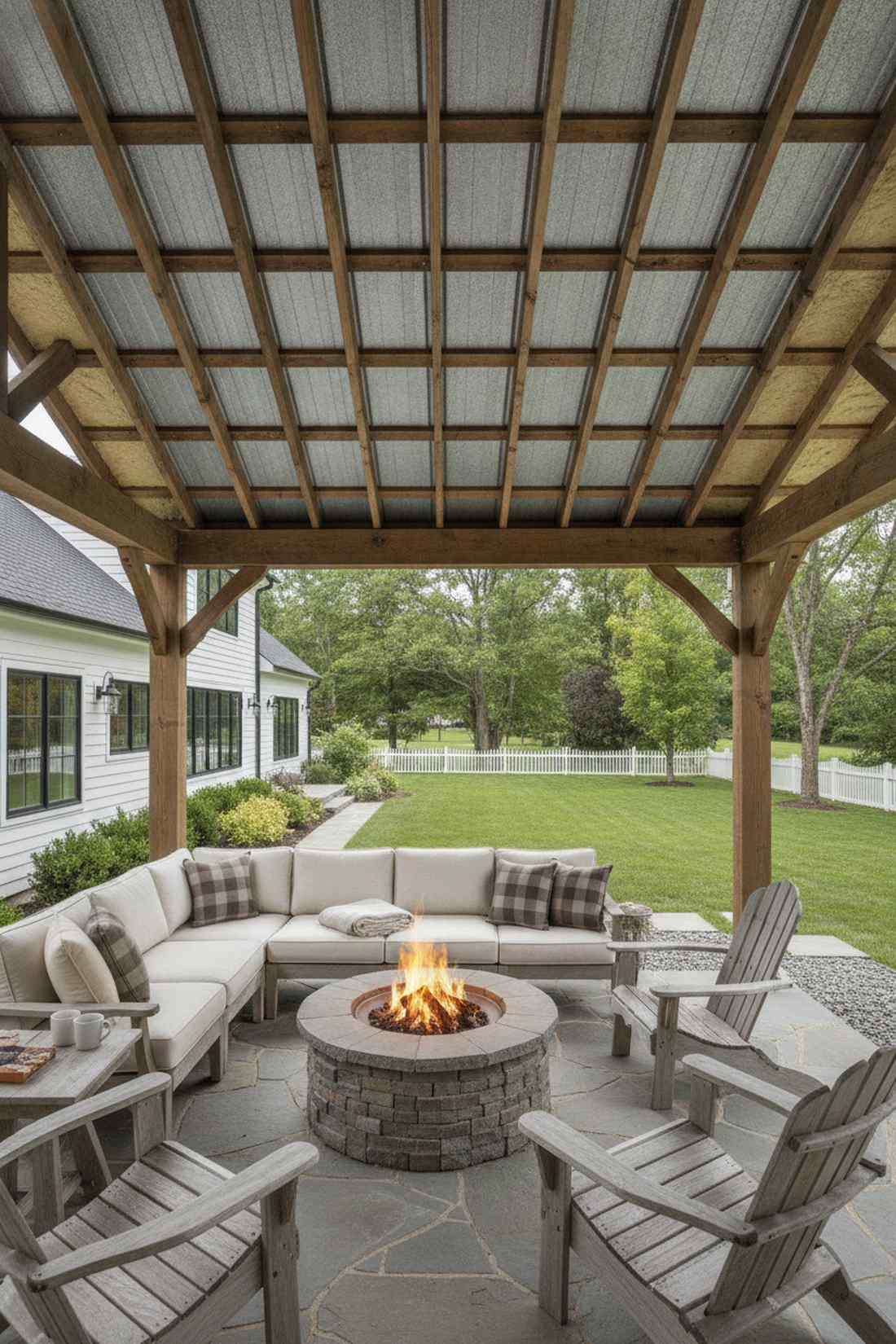 corrugated metal roofing