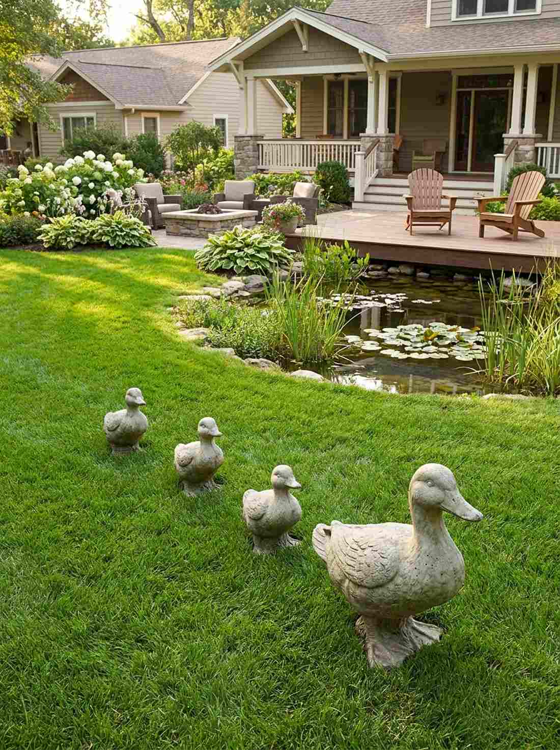 duck family parade