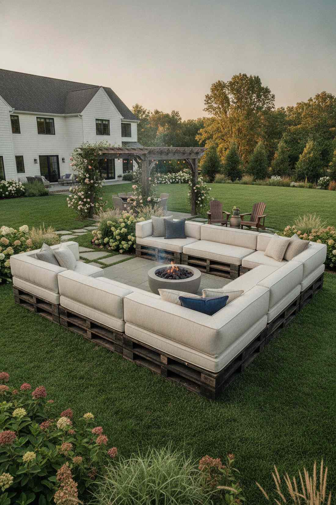 eight inch deep lounge seat cushions