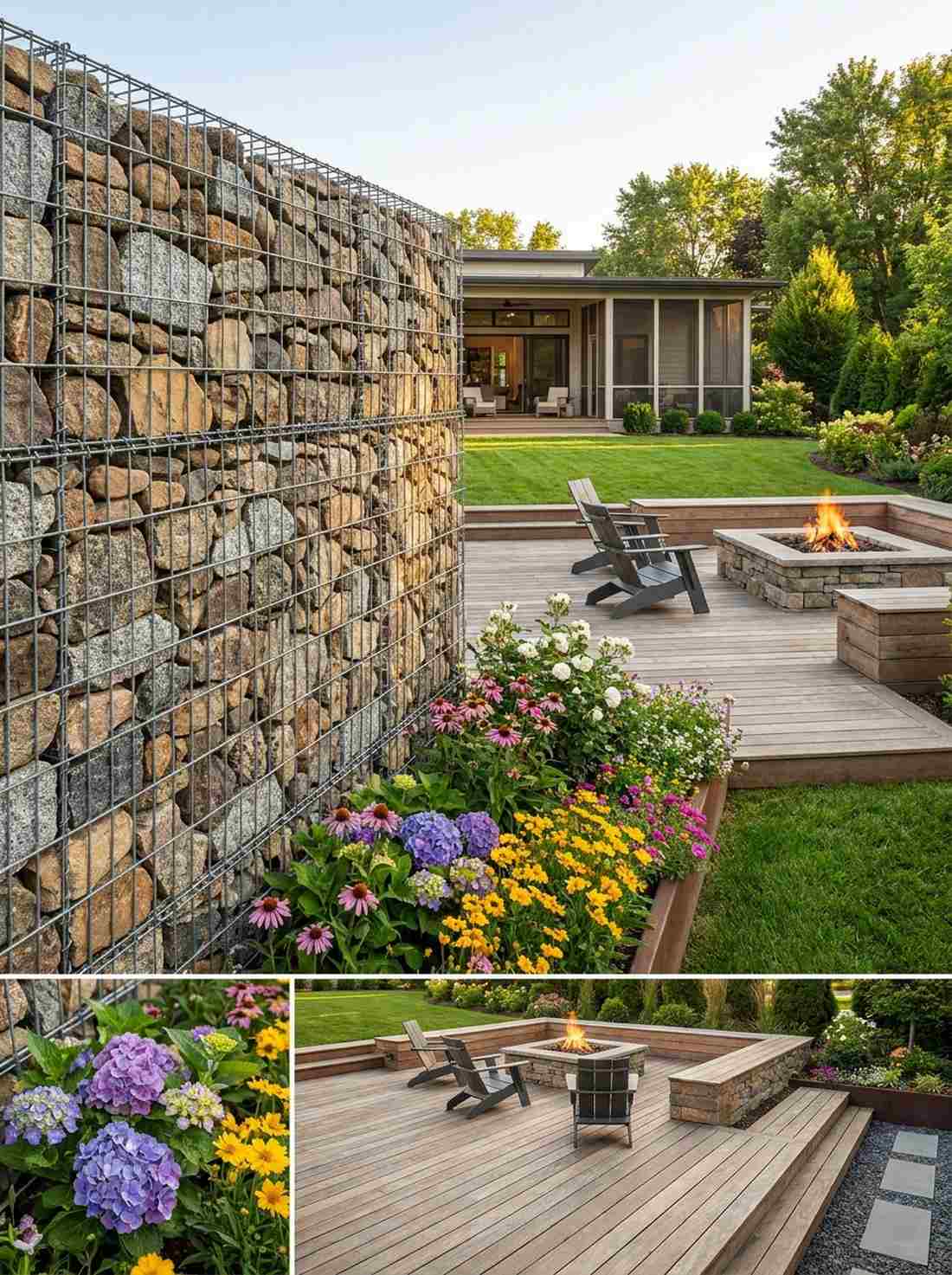 gabion basket stone walls
