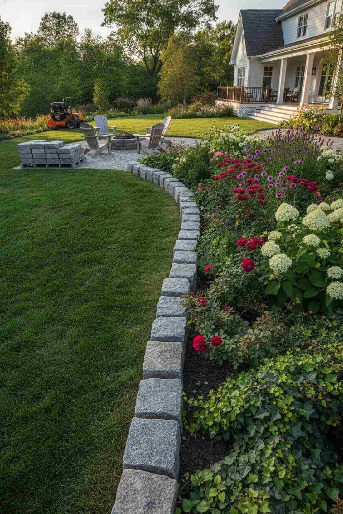 granite cobblestone edging