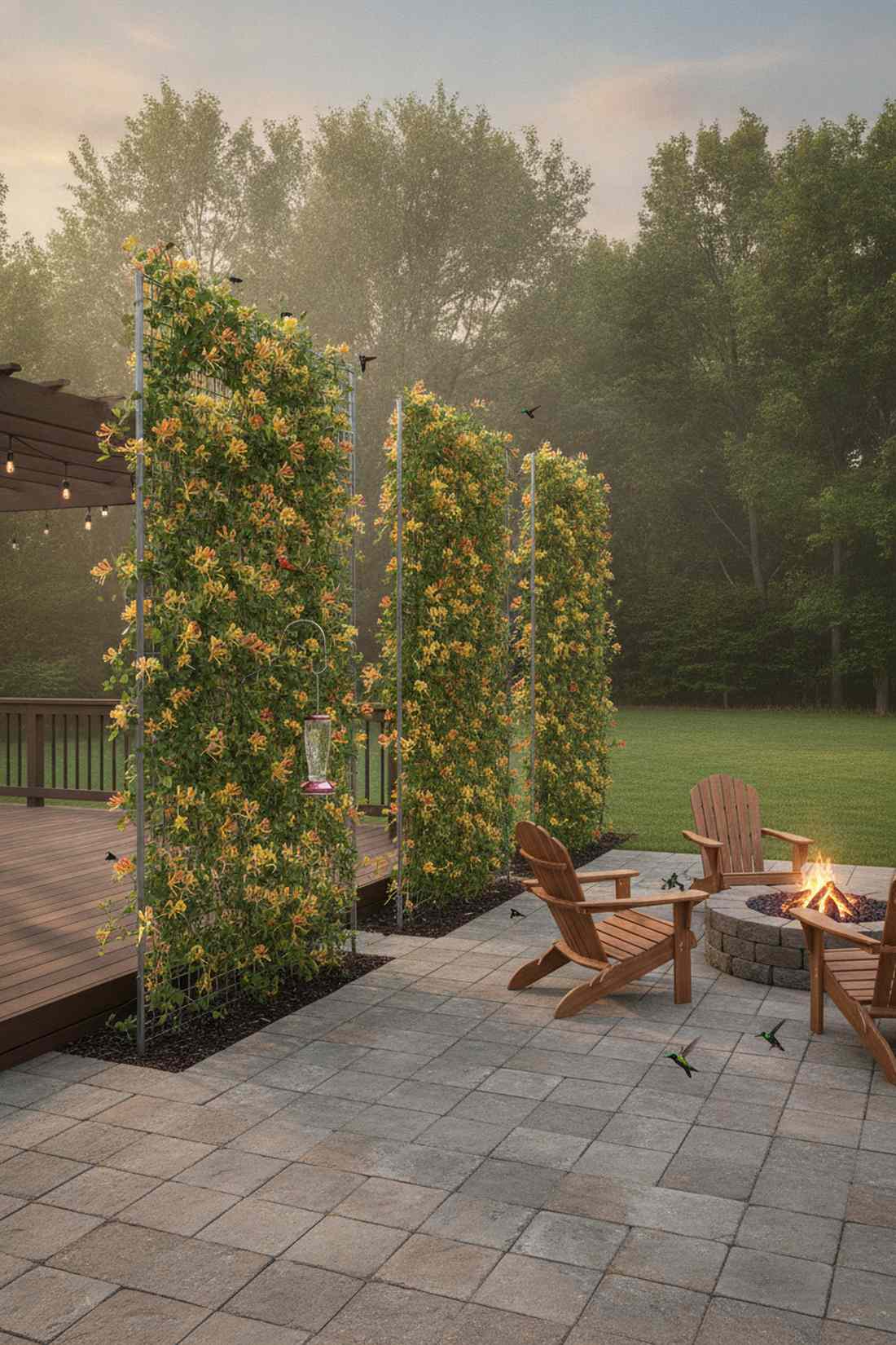 honeysuckle hummingbird haven