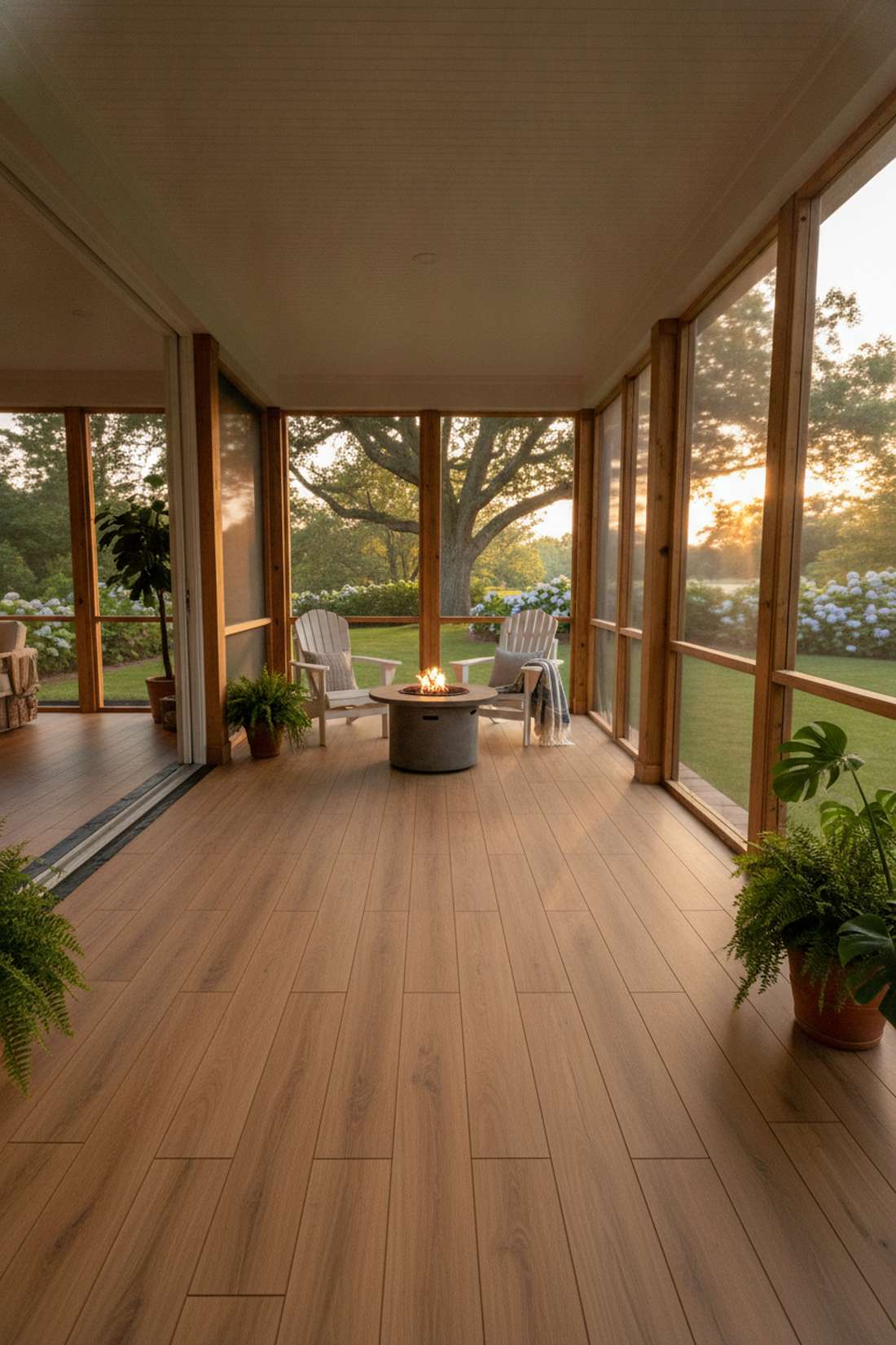 luxury vinyl plank transitions